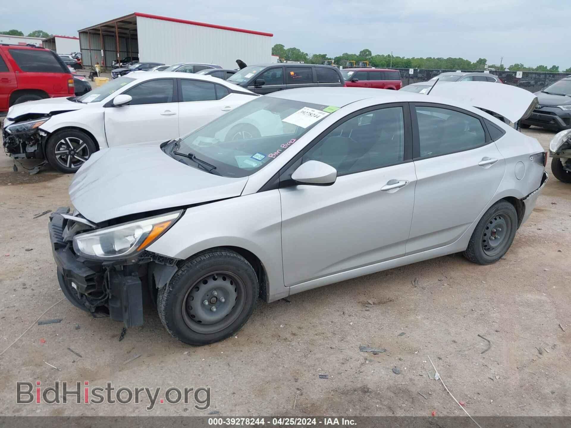 2016 HYUNDAI ACCENT - VIN: KMHCT4AE7GU071202 - Фото 2