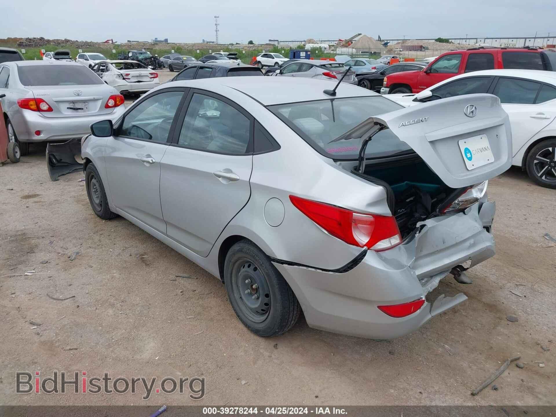 2016 HYUNDAI ACCENT - VIN: KMHCT4AE7GU071202 - Фото 3