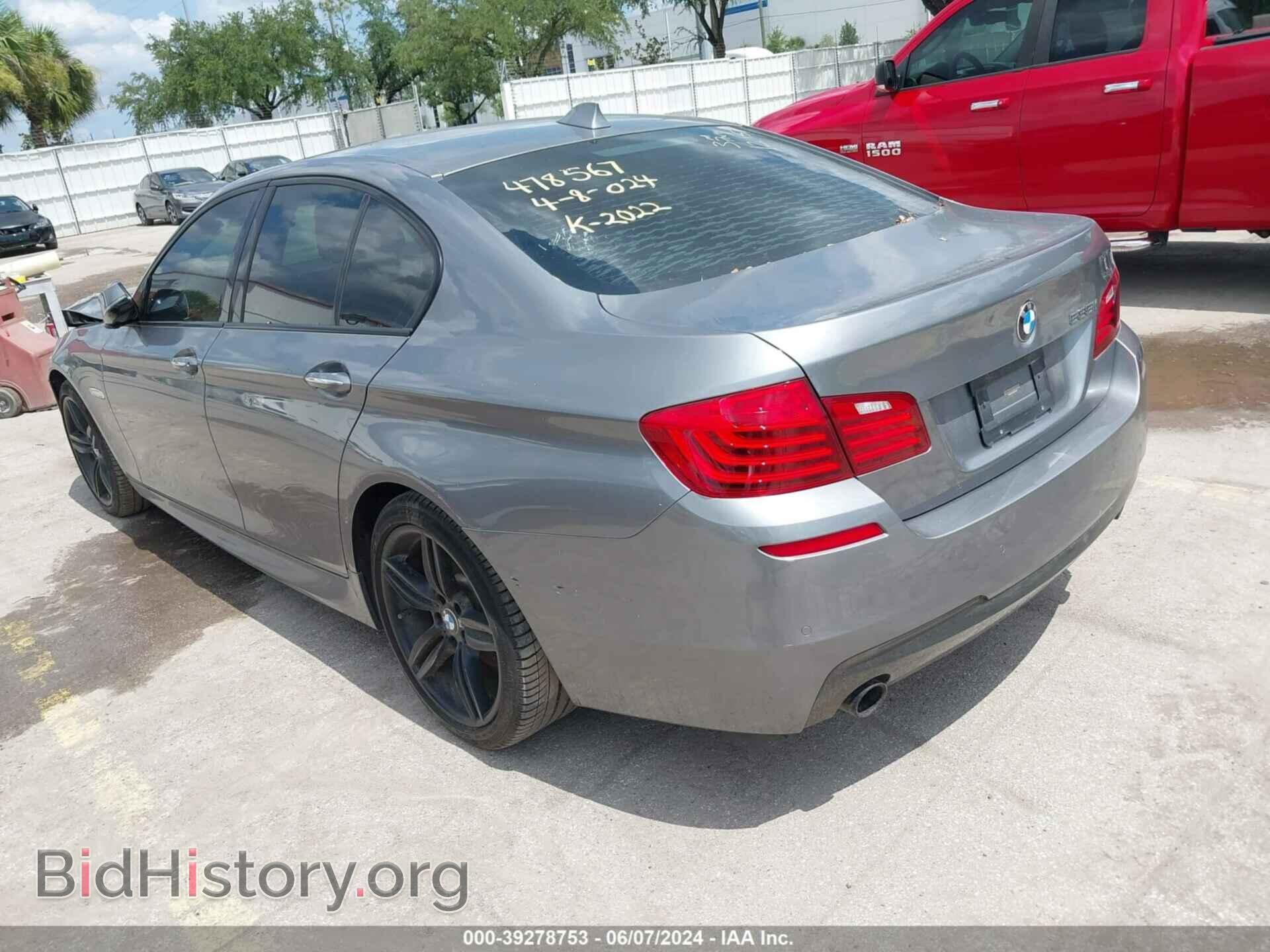 2014 BMW 535I - VIN: WBA5B1C53ED478567 - Фото 3