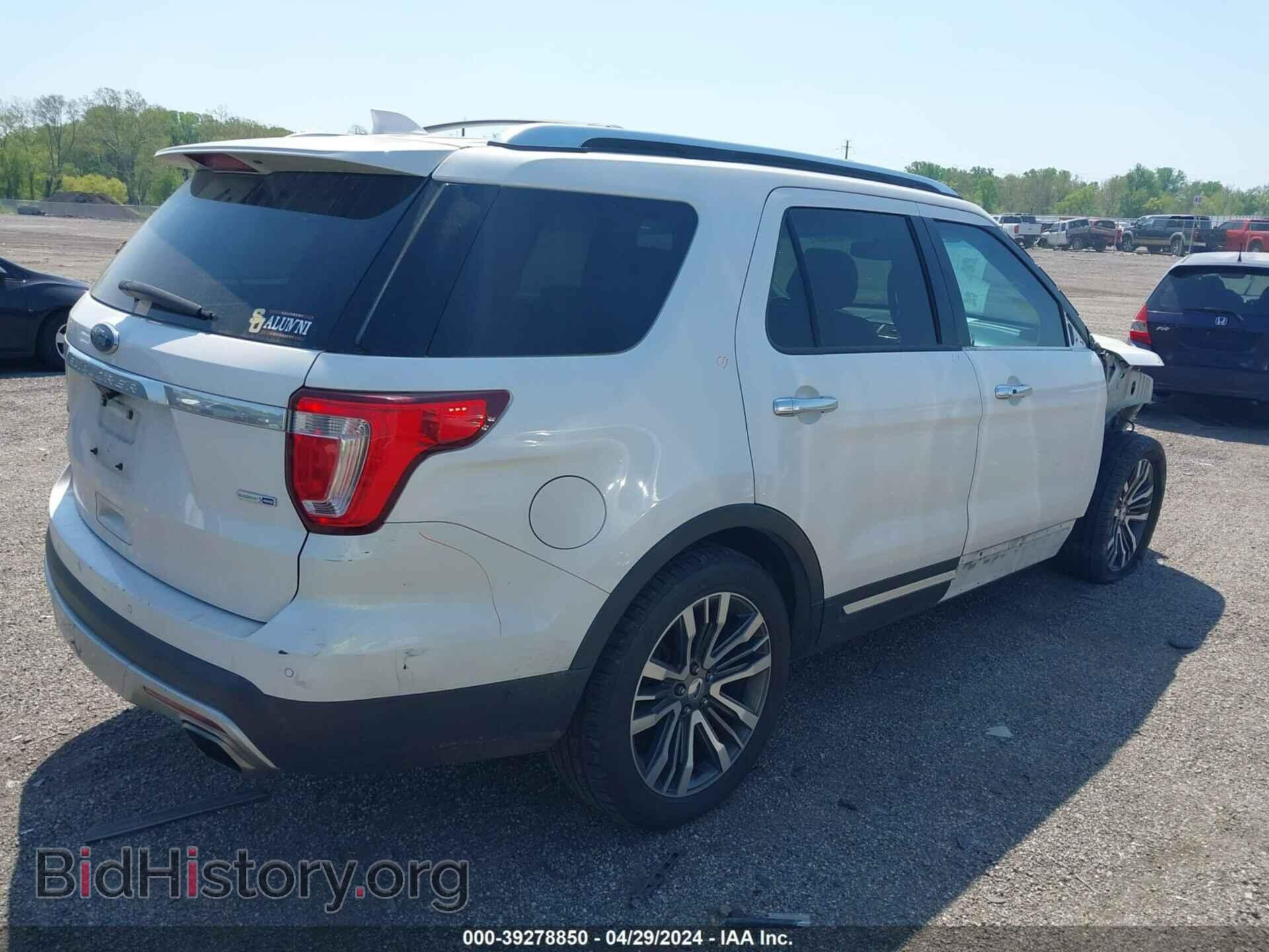 2016 FORD EXPLORER - VIN: 1FM5K8HT9GGB31762 - Фото 4