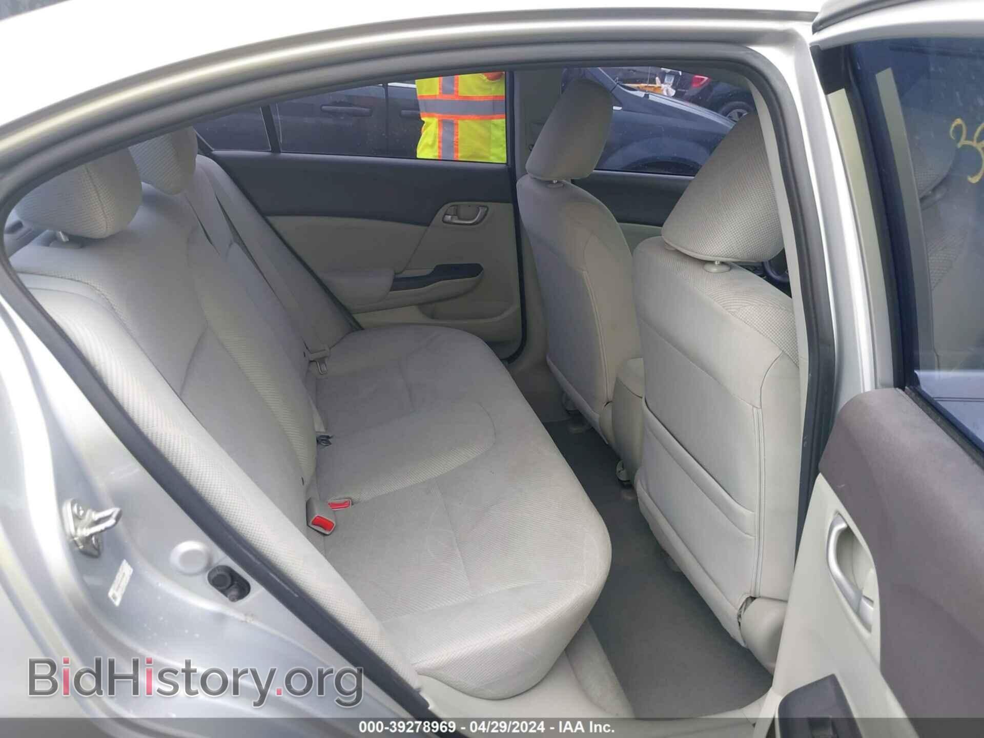 2012 HONDA CIVIC - VIN: 19XFB2F57CE018395 - Фото 8