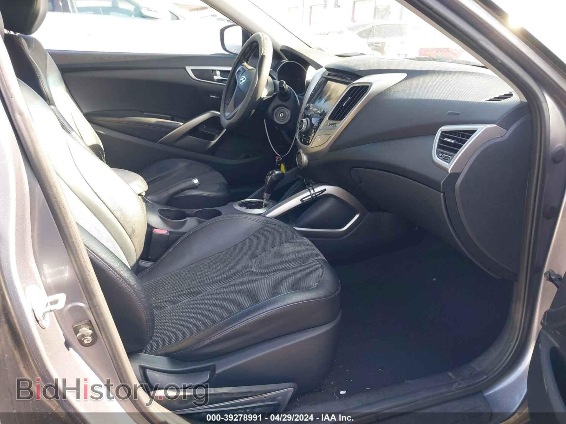 2012 HYUNDAI VELOSTER - VIN: KMHTC6AD3CU053700 - Фото 5