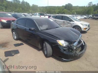 2013 Chrysler 200 Touring, черный — VIN 1C3CCBBB3DN597799, IAAI
