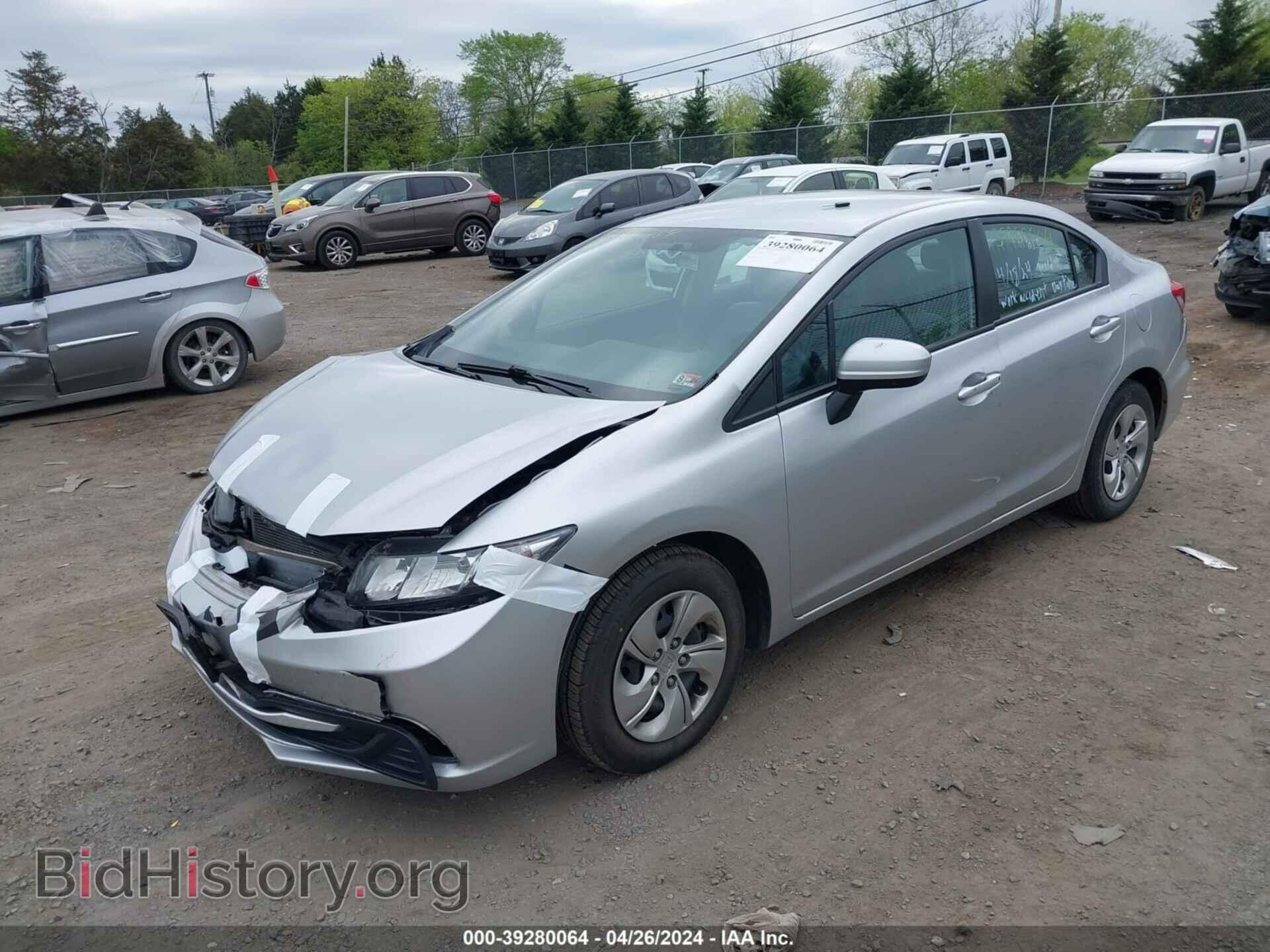 2015 HONDA CIVIC - VIN: 19XFB2F5XFE700952 - Фото 2