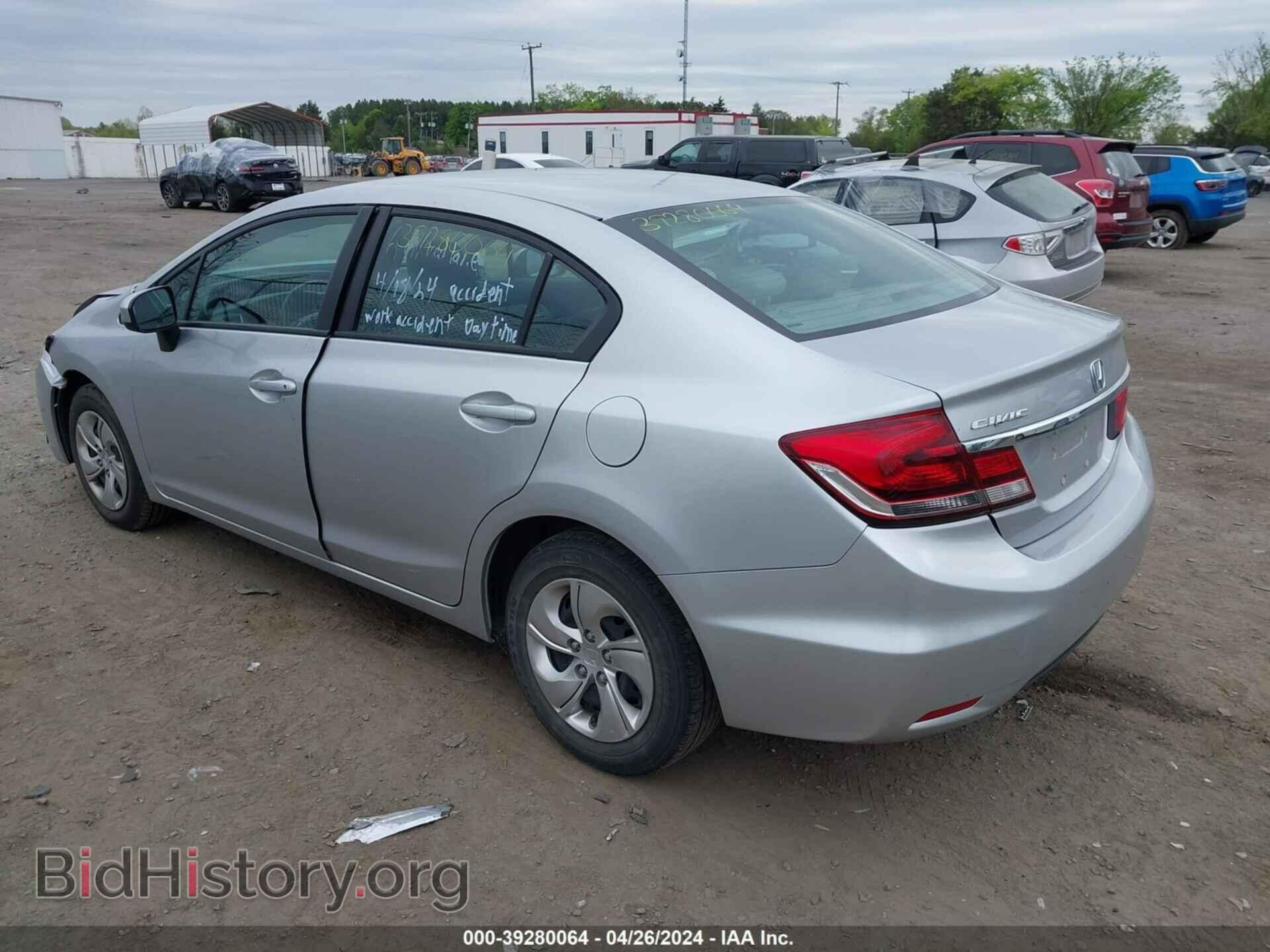 2015 HONDA CIVIC - VIN: 19XFB2F5XFE700952 - Фото 3