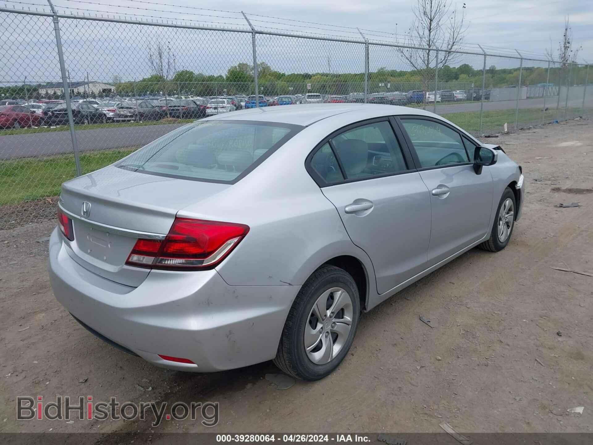 2015 HONDA CIVIC - VIN: 19XFB2F5XFE700952 - Фото 4
