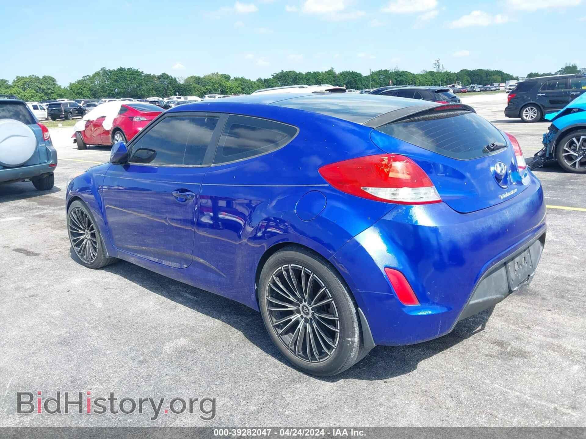 2014 HYUNDAI VELOSTER - VIN: KMHTC6AD8EU185418 - Фото 3