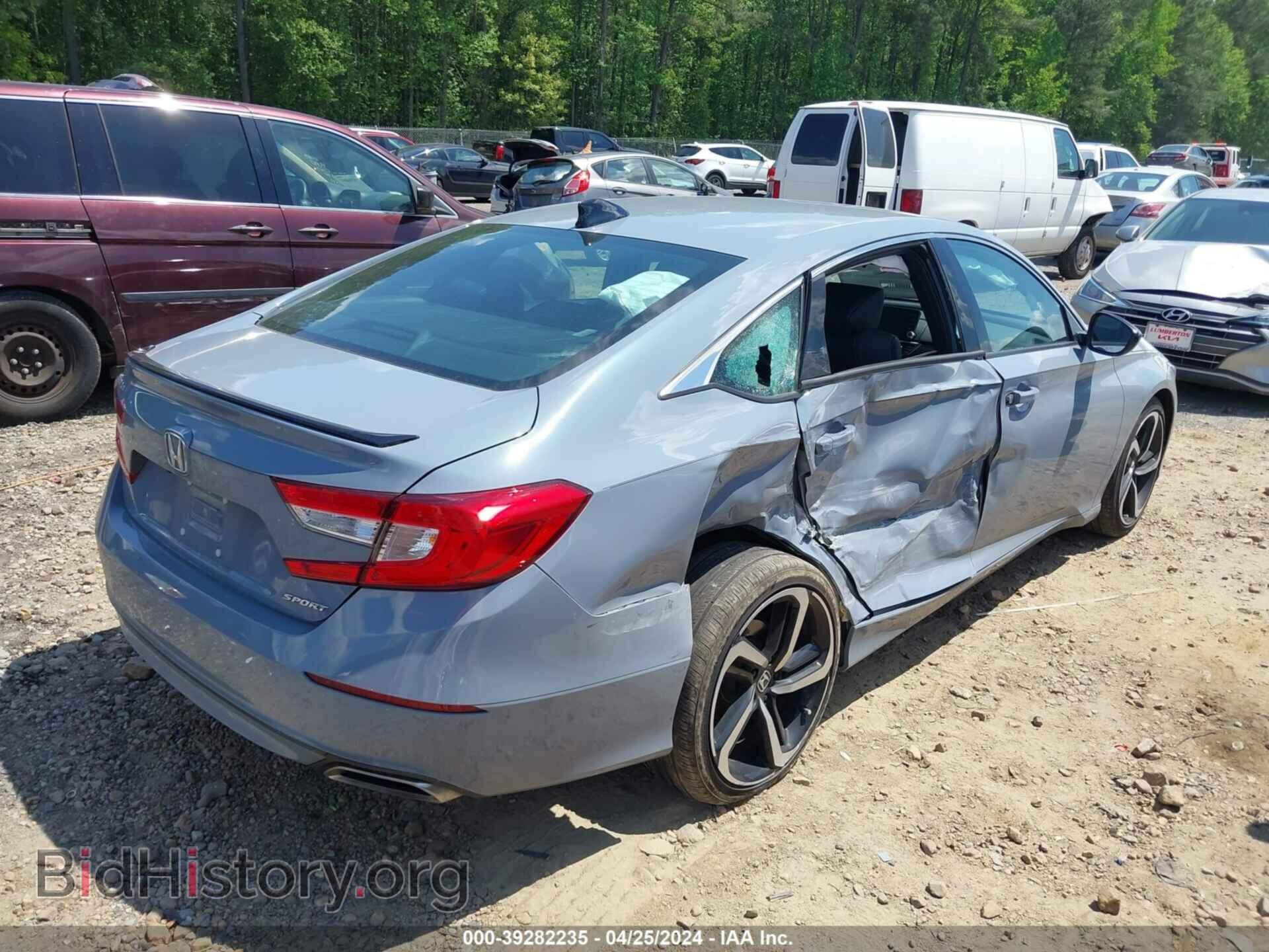 2022 HONDA ACCORD - VIN: 1HGCV1F38NA123473 - Фото 4