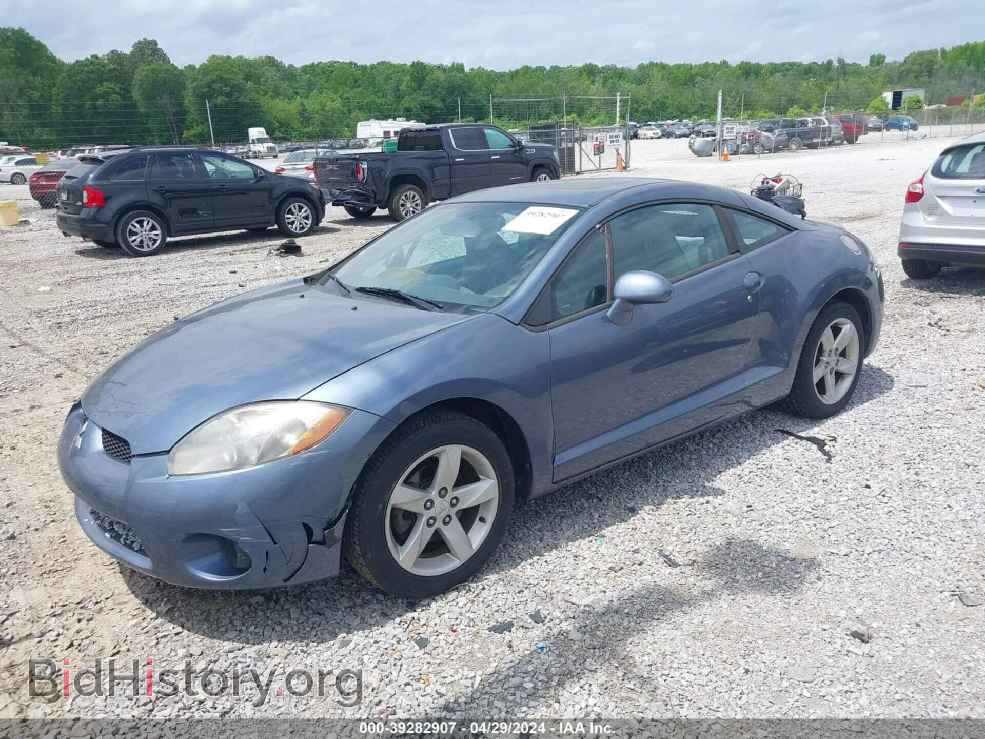 2007 MITSUBISHI ECLIPSE - VIN: 4A3AK24F27E019572 - Фото 2