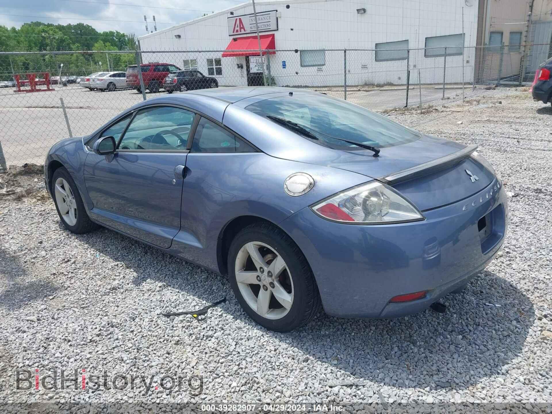 2007 MITSUBISHI ECLIPSE - VIN: 4A3AK24F27E019572 - Фото 3