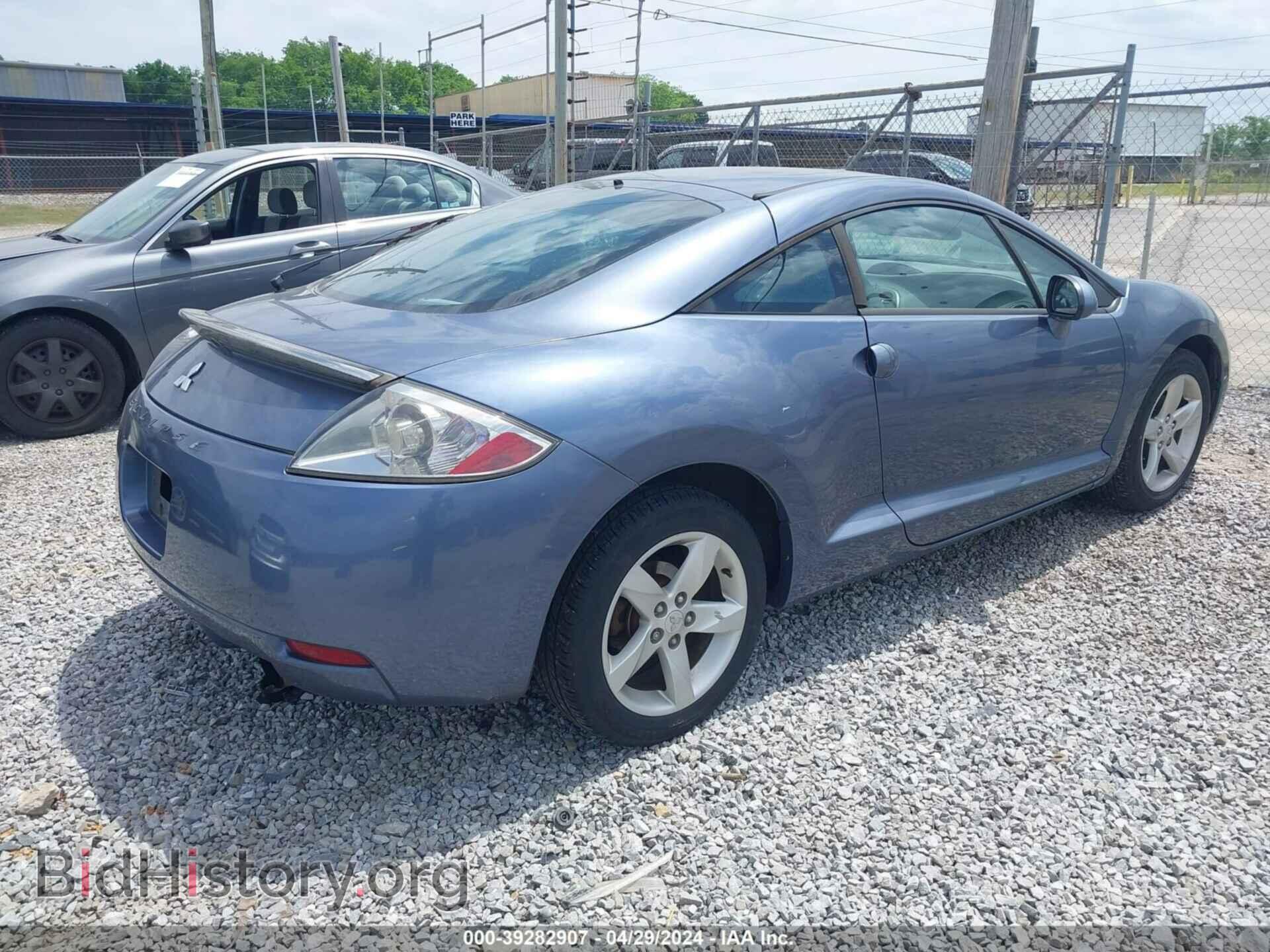 2007 MITSUBISHI ECLIPSE - VIN: 4A3AK24F27E019572 - Фото 4