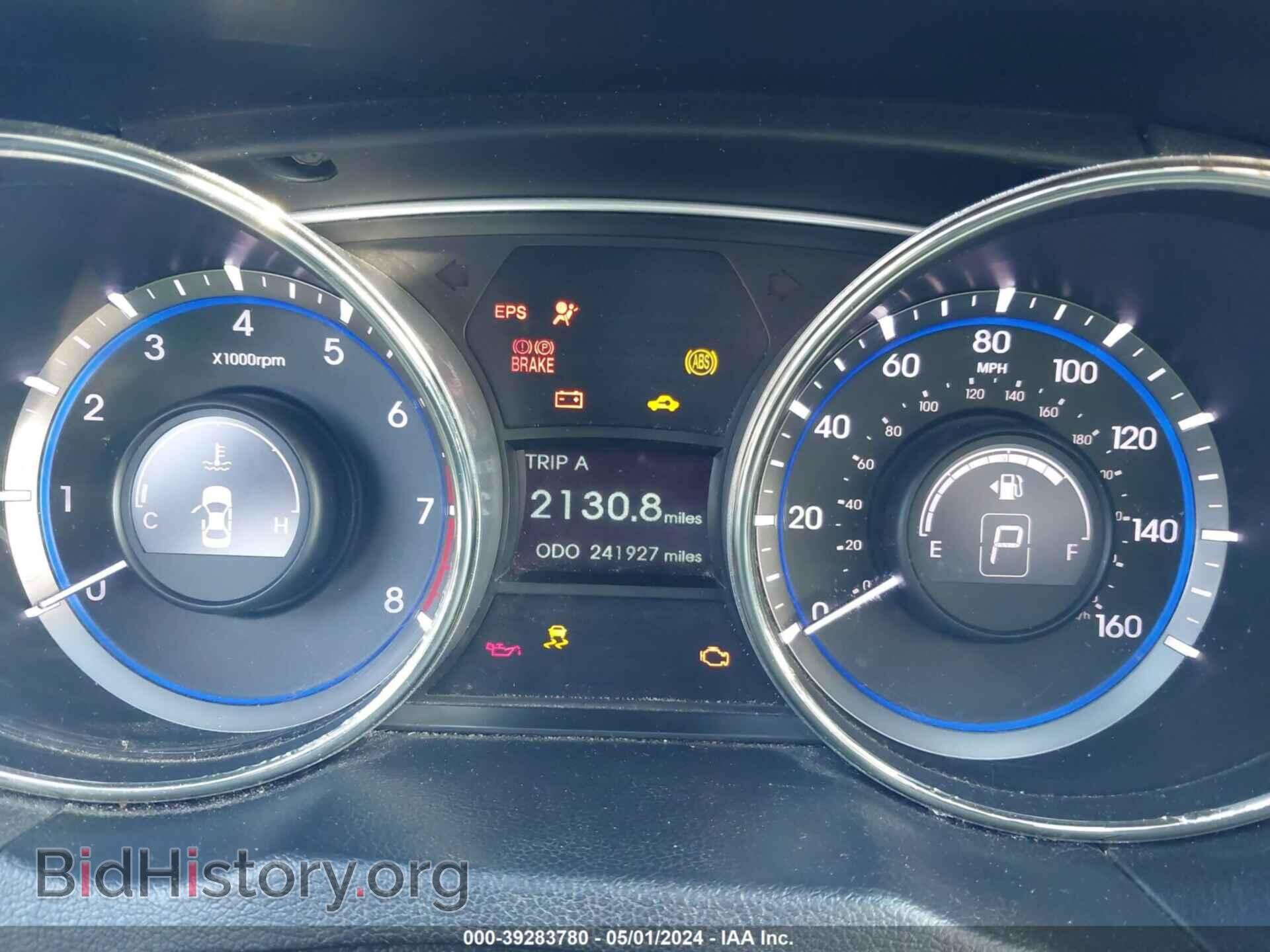 2012 HYUNDAI SONATA - VIN: 5NPEC4AC8CH313060 - Фото 7