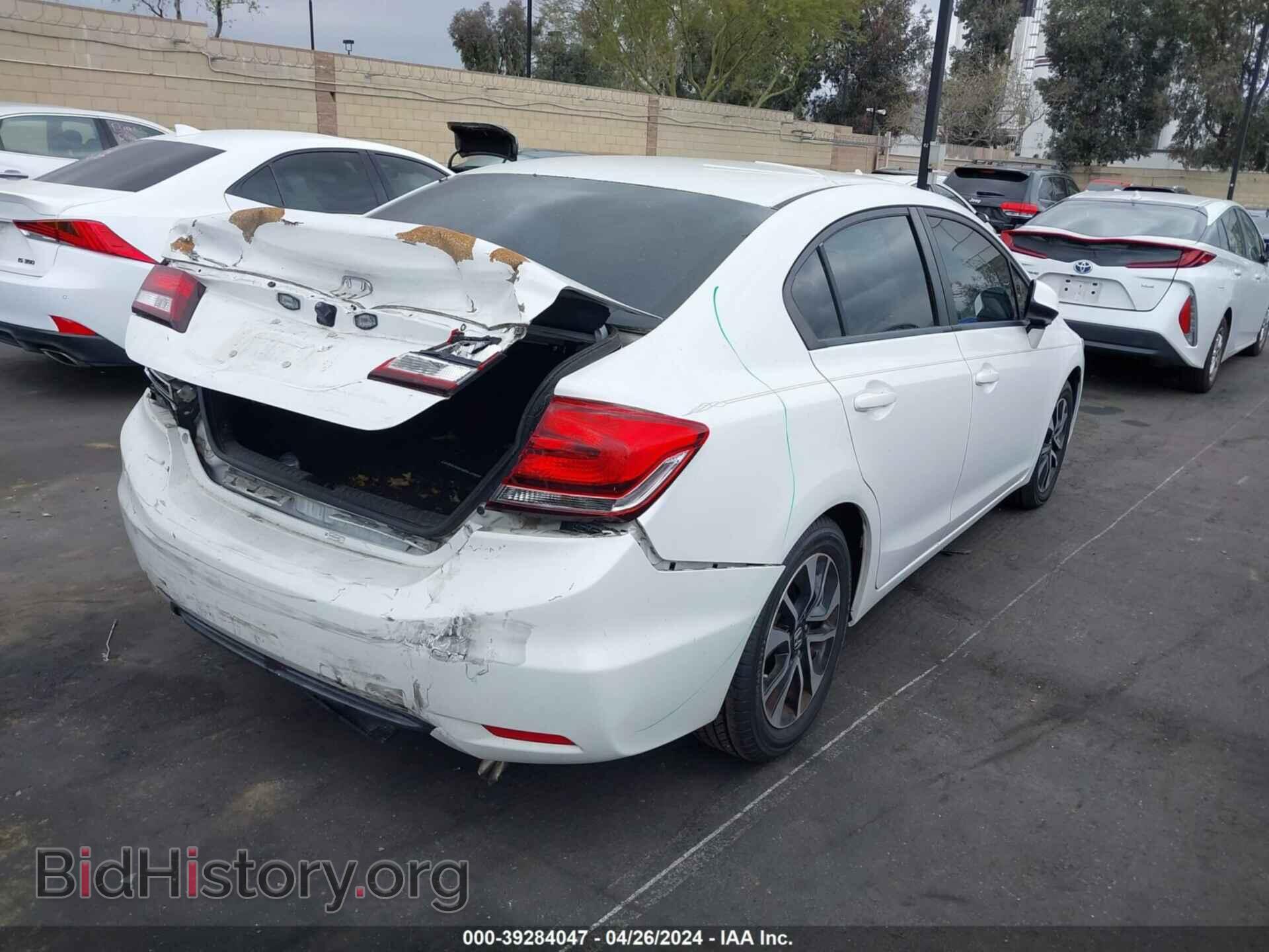 2013 HONDA CIVIC - VIN: 19XFB2F9XDE070074 - Фото 4