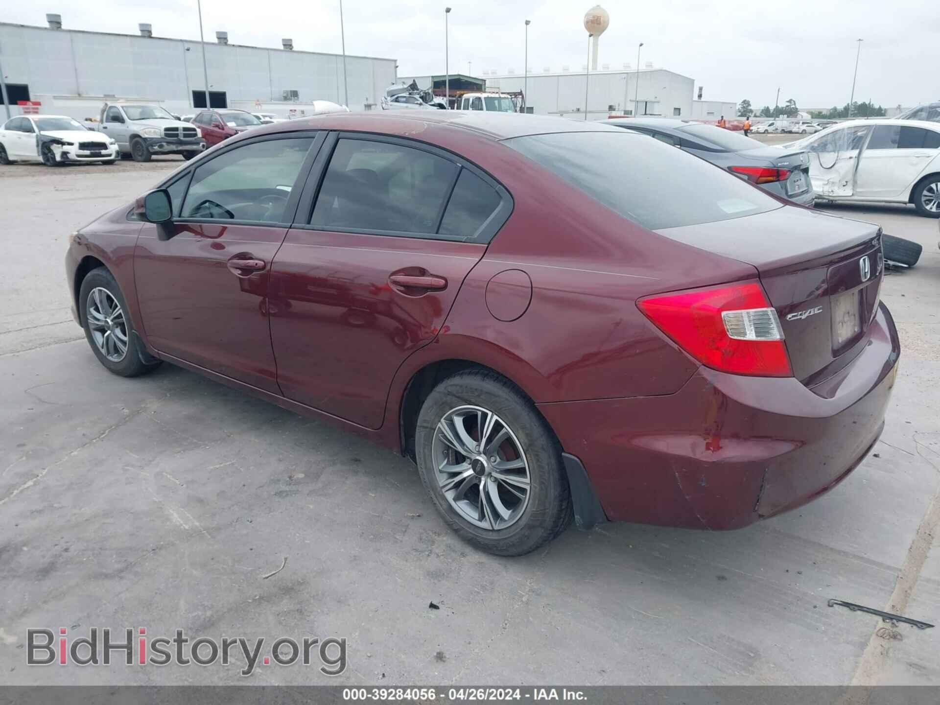 2012 HONDA CIVIC - VIN: 19XFB2F50CE108925 - Фото 3