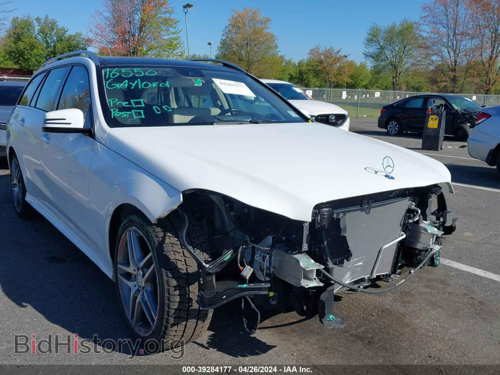 Photo WDDHH8JB4GB316550 - MERCEDES-BENZ E 350 2016