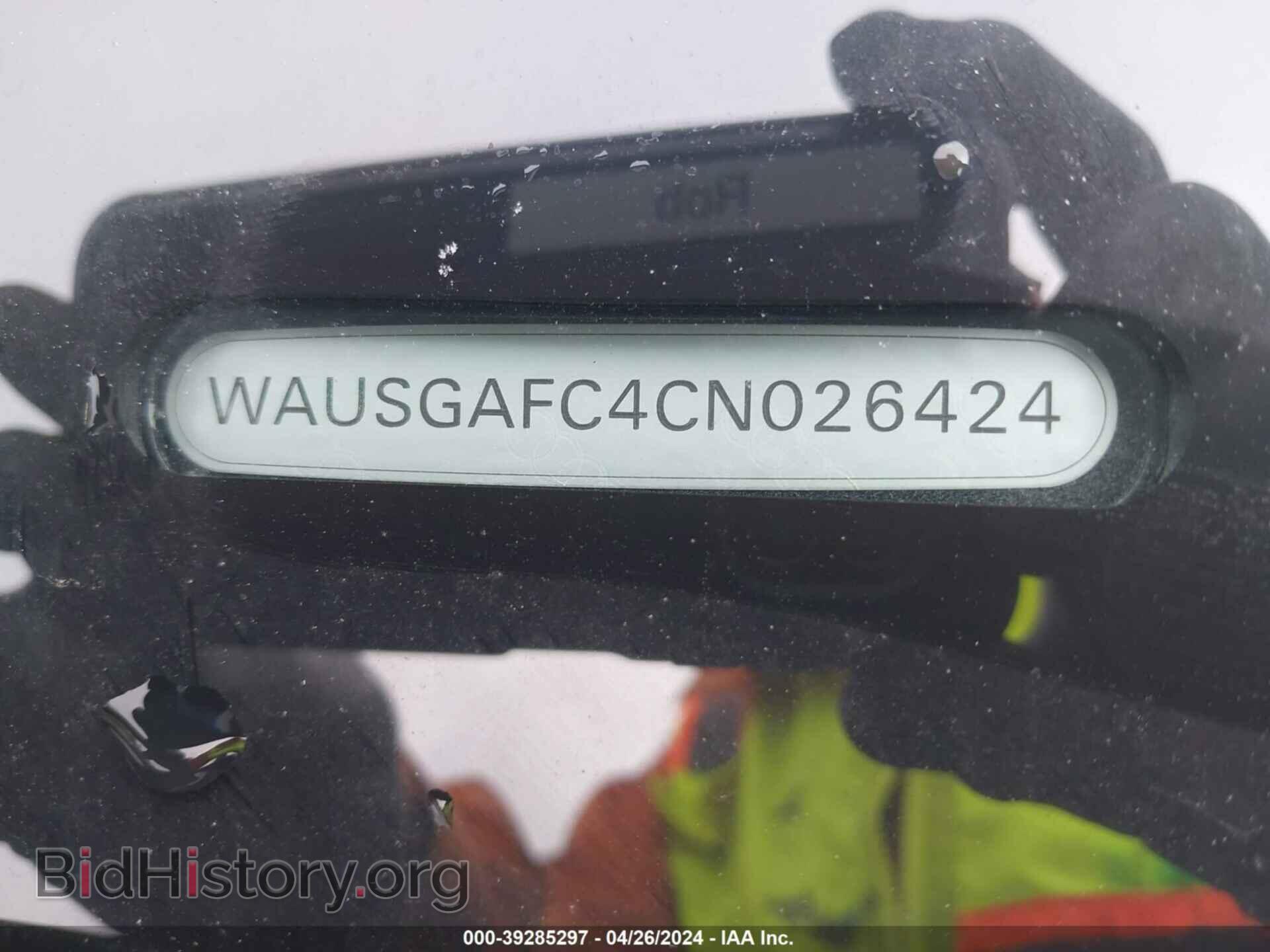 2012 AUDI A7 - VIN: WAUSGAFC4CN026424 - Фото 9