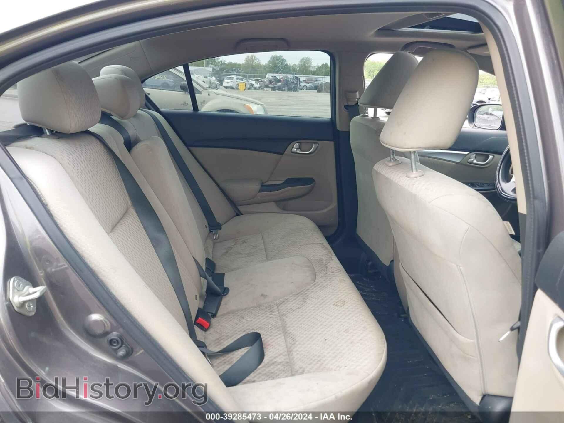 2014 HONDA CIVIC - VIN: 19XFB2F82EE005115 - Фото 8