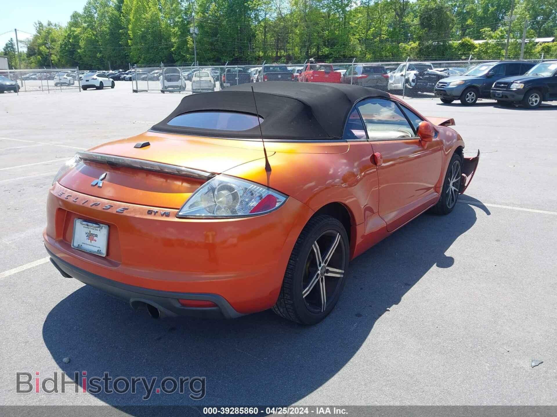 2009 MITSUBISHI ECLIPSE SPYDER - VIN: 4A3AL35T59E028163 - Фото 4