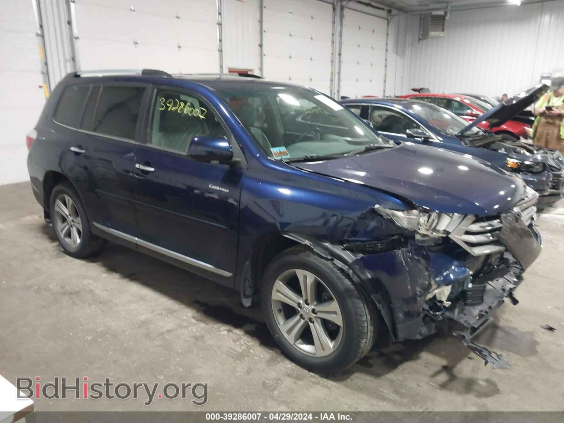 Фотография 5TDDK3EHXBS049511 - TOYOTA HIGHLANDER 2011