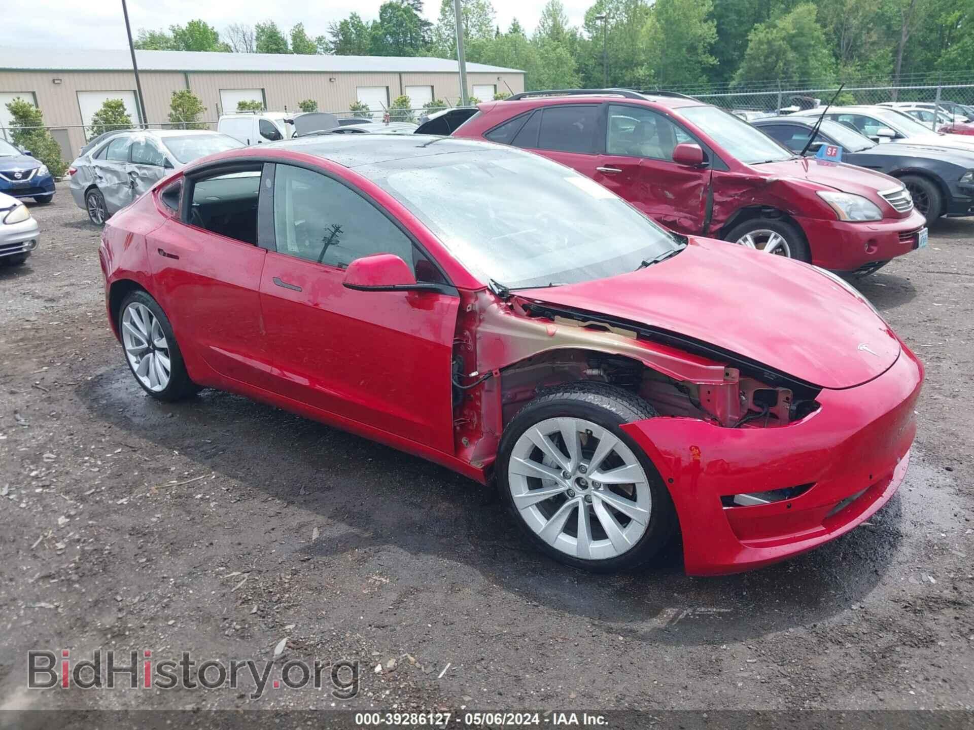 Photo 5YJ3E1EBXMF862633 - TESLA MODEL 3 2021
