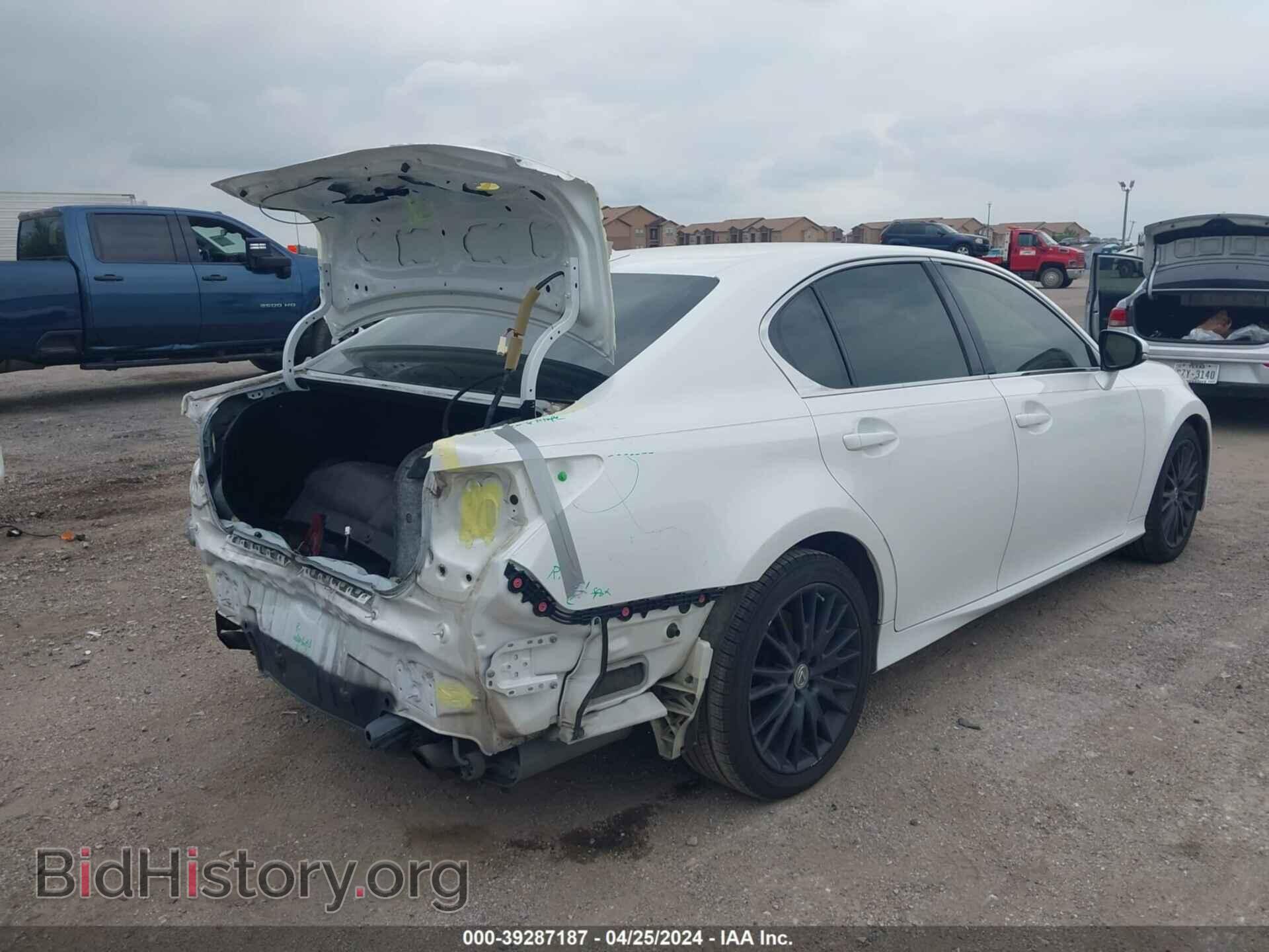 2013 LEXUS GS 350 - VIN: JTHBE1BL8D5004893 - Фото 4
