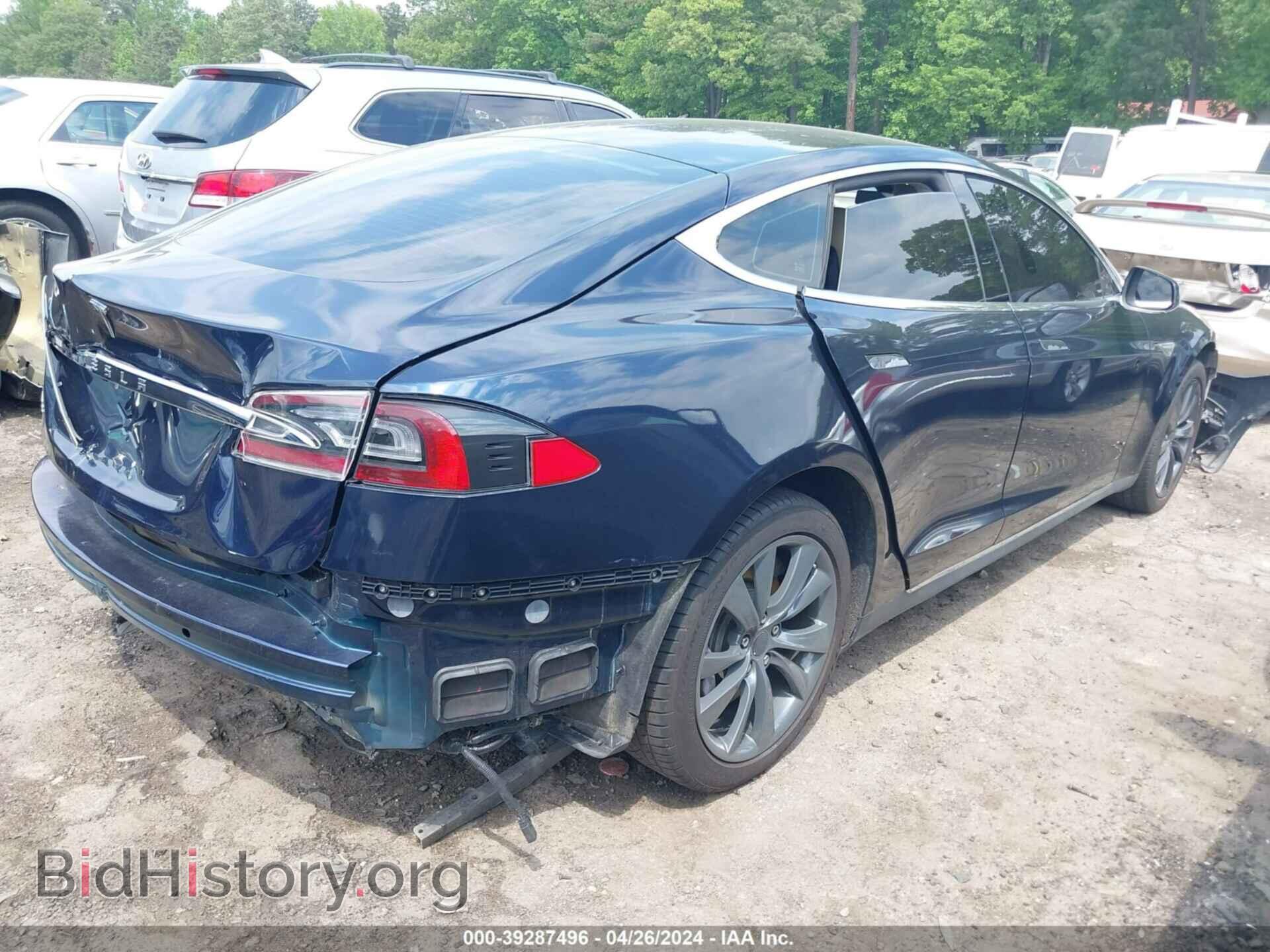 2014 TESLA MODEL S - VIN: 5YJSA1S17EFP65040 - Фото 4