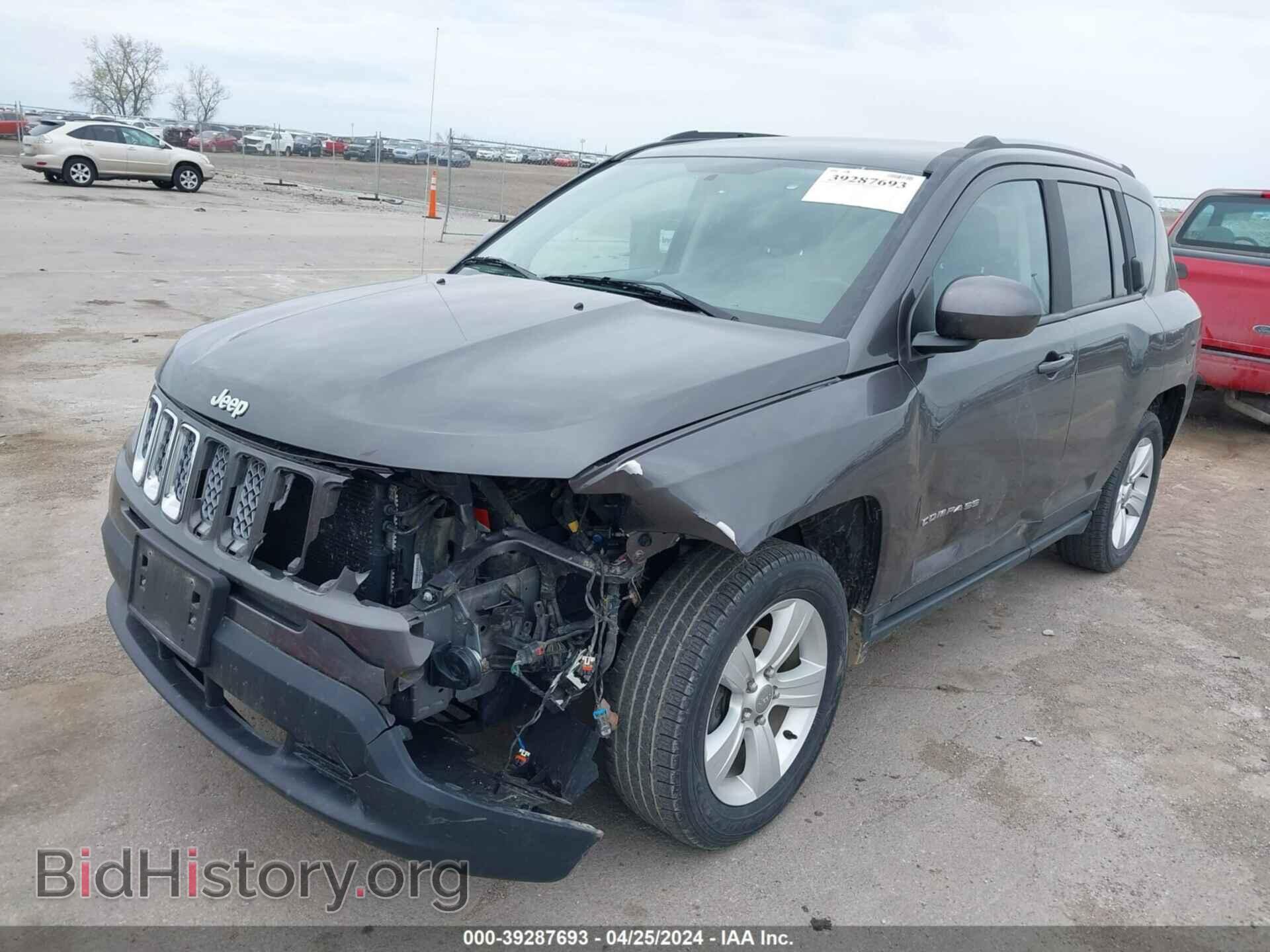 2017 JEEP COMPASS - VIN: 1C4NJDEB6HD141745 - Фото 2