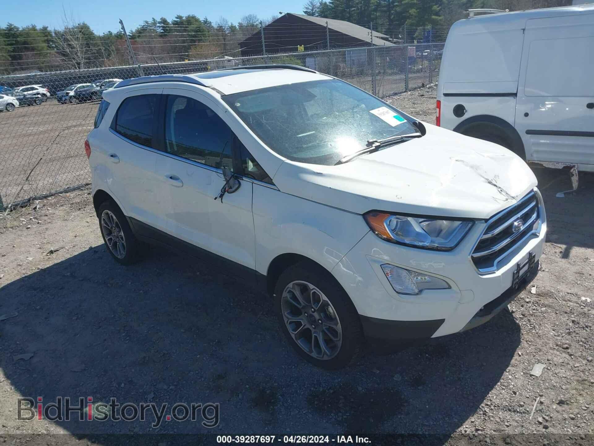 Фотография MAJ6S3KL8MC402484 - FORD ECOSPORT 2021