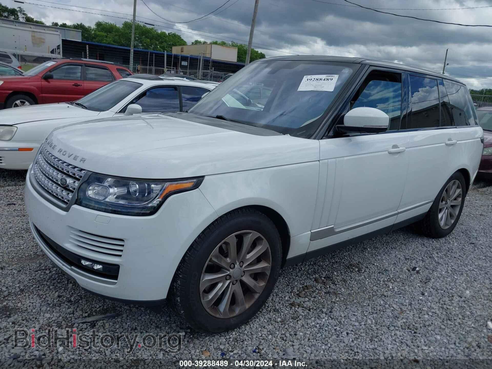 2016 LAND ROVER RANGE ROVER - VIN: SALGS2PF6GA314036 - Фото 2