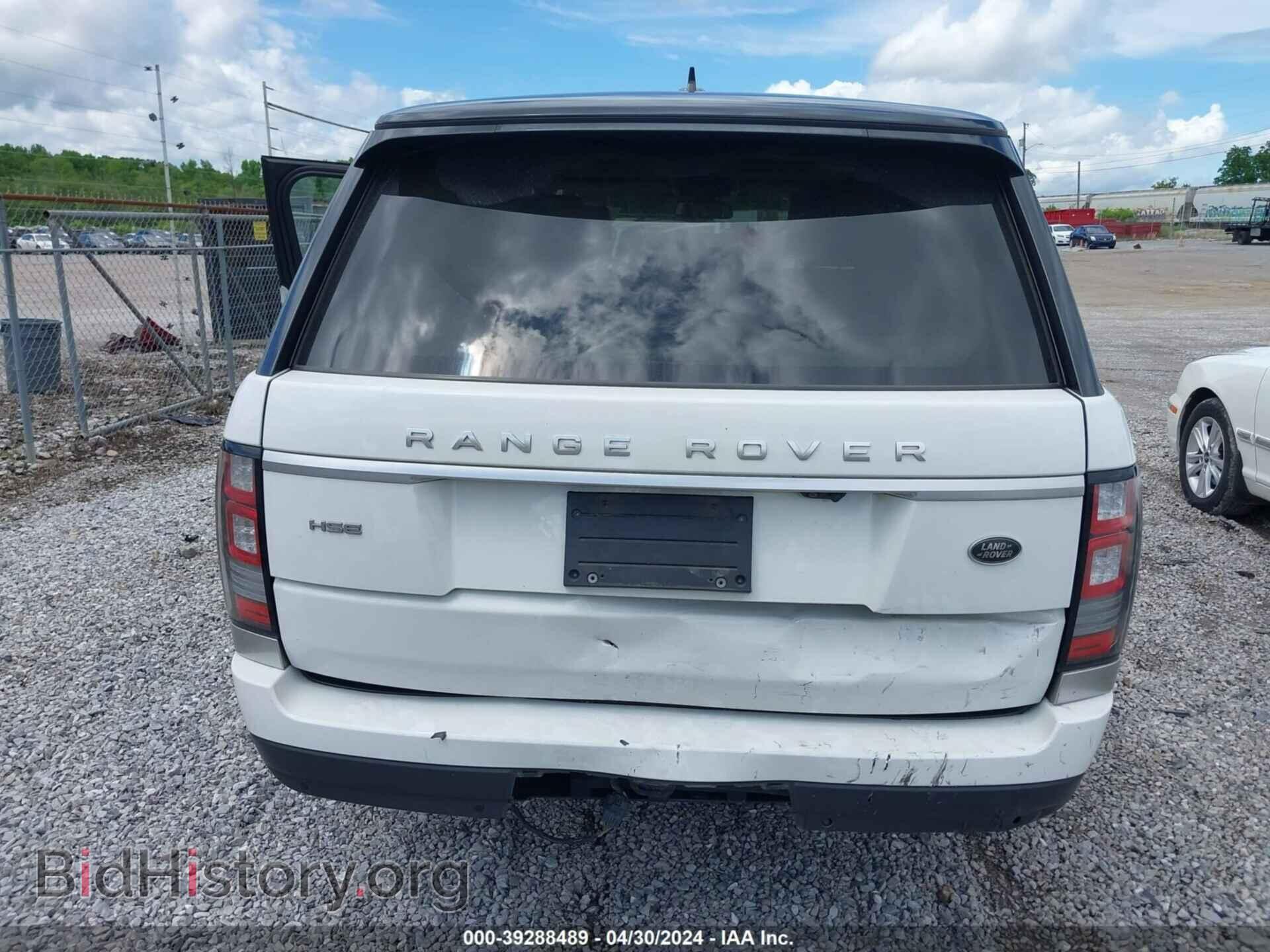 2016 LAND ROVER RANGE ROVER - VIN: SALGS2PF6GA314036 - Фото 6