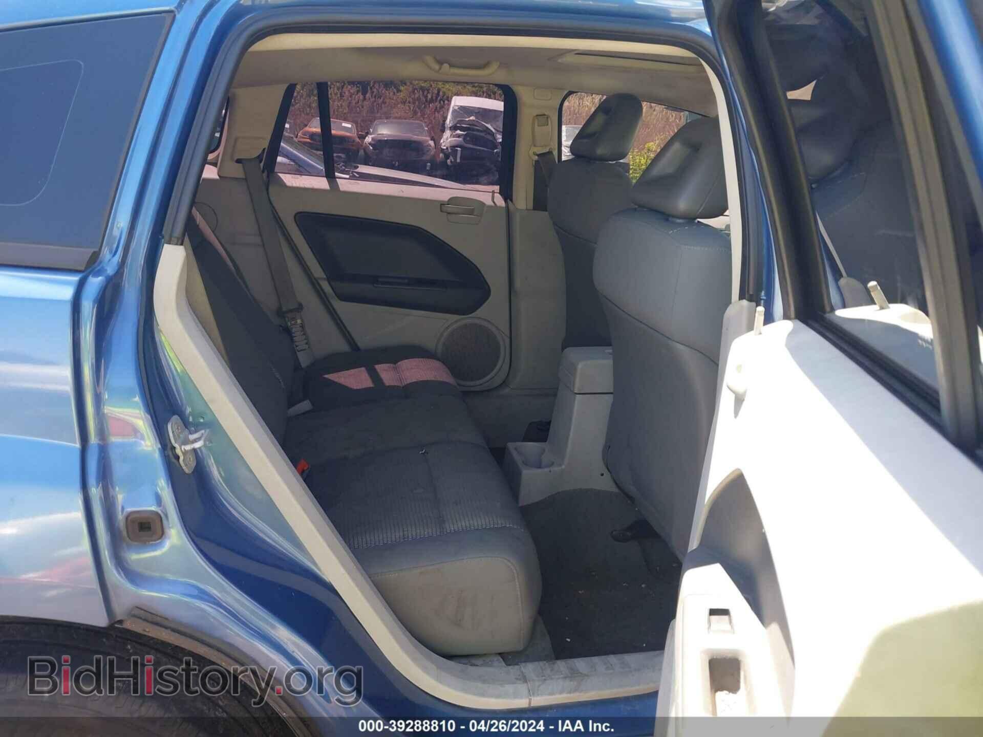 2007 DODGE CALIBER - VIN: 1B3HB48B47D263879 - Фото 8
