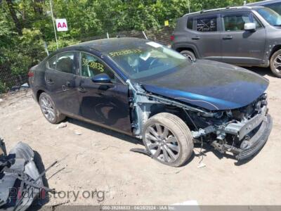 2023 Mazda MAZDA3 2.5 S Preferred, dark blue — VIN 3MZBPACM2PM361162, IAAI