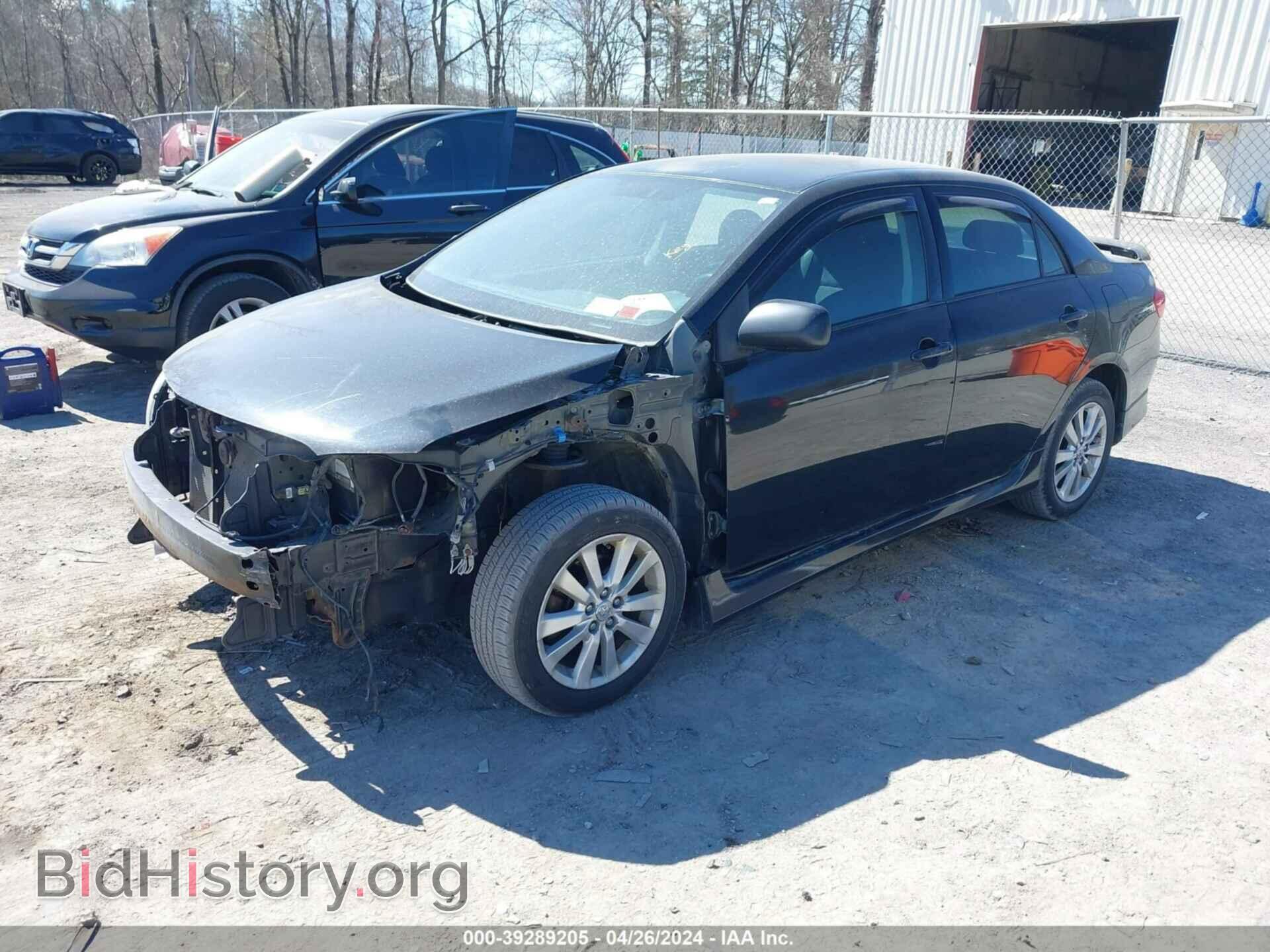 2009 TOYOTA COROLLA - VIN: 2T1BU40E19C008370 - Фото 2