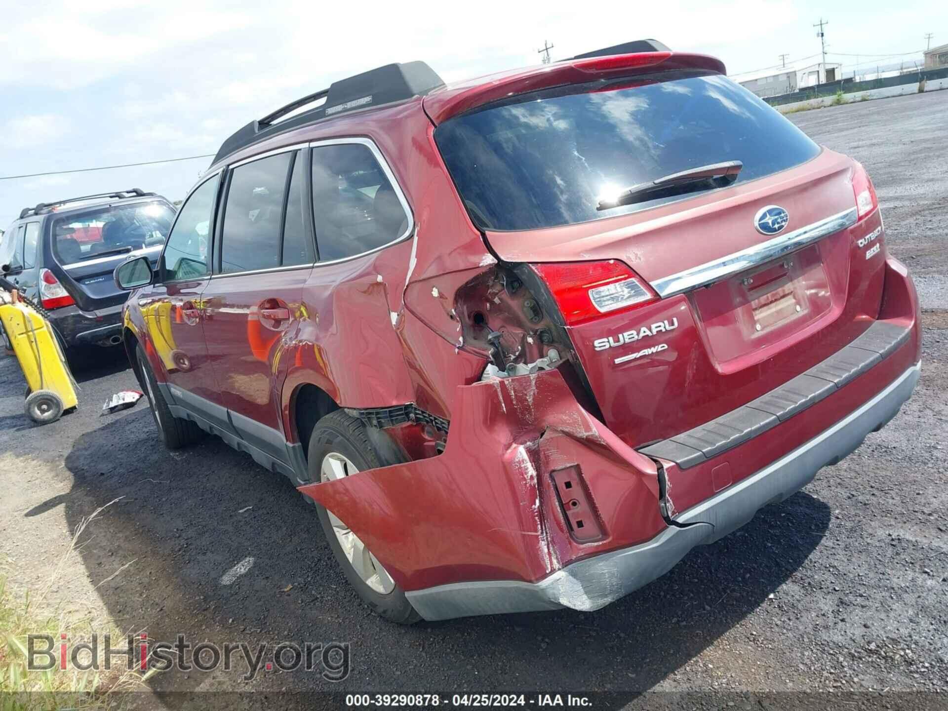 2011 SUBARU OUTBACK - VIN: 4S4BRBGC2B1429773 - Фото 3