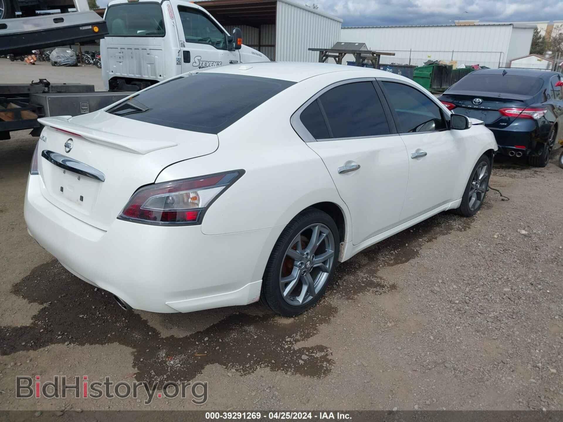 2014 NISSAN MAXIMA - VIN: 1N4AA5AP9EC911692 - Фото 4