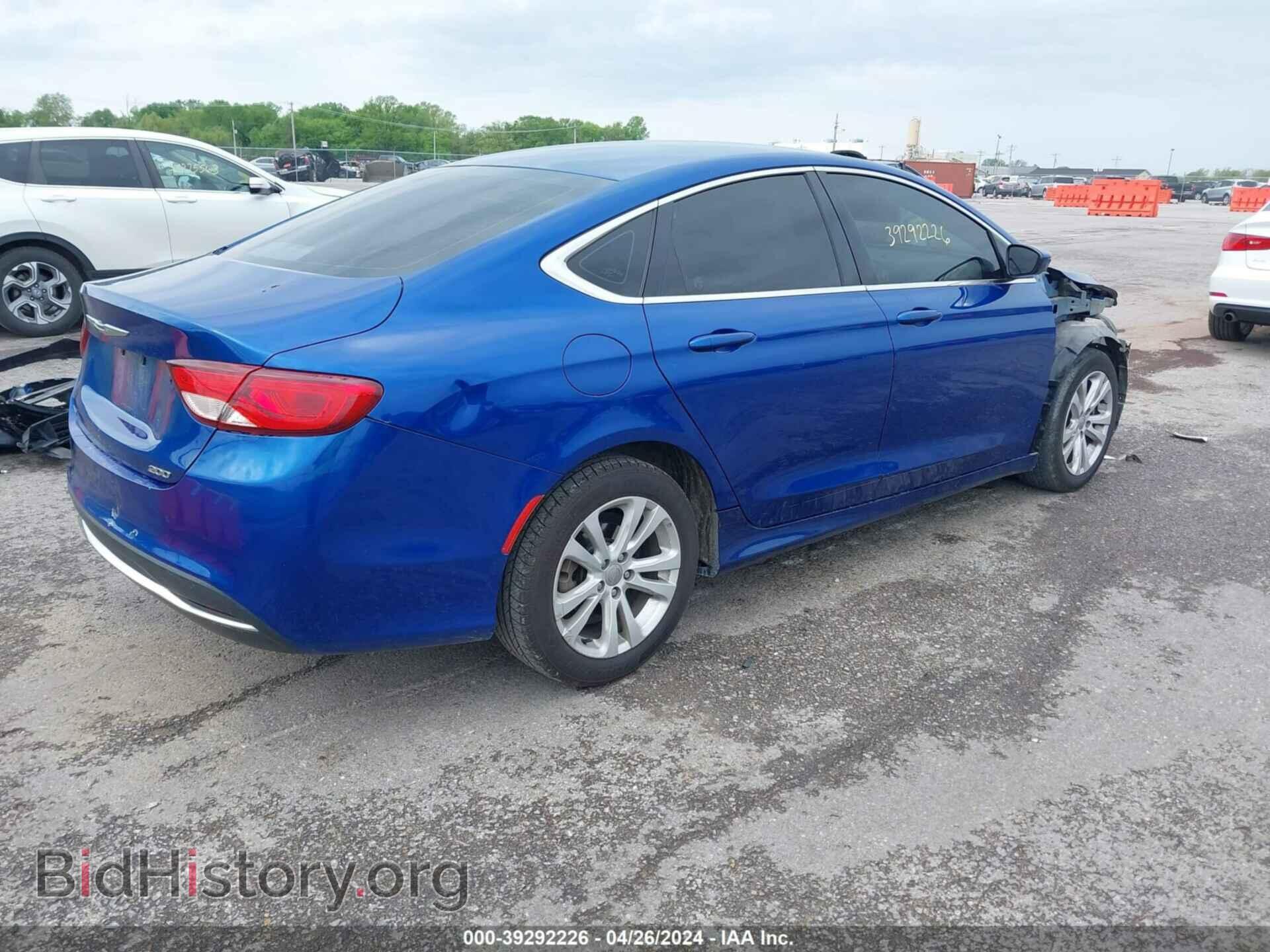 2015 CHRYSLER 200 - VIN: 1C3CCCAB4FN679373 - Фото 4
