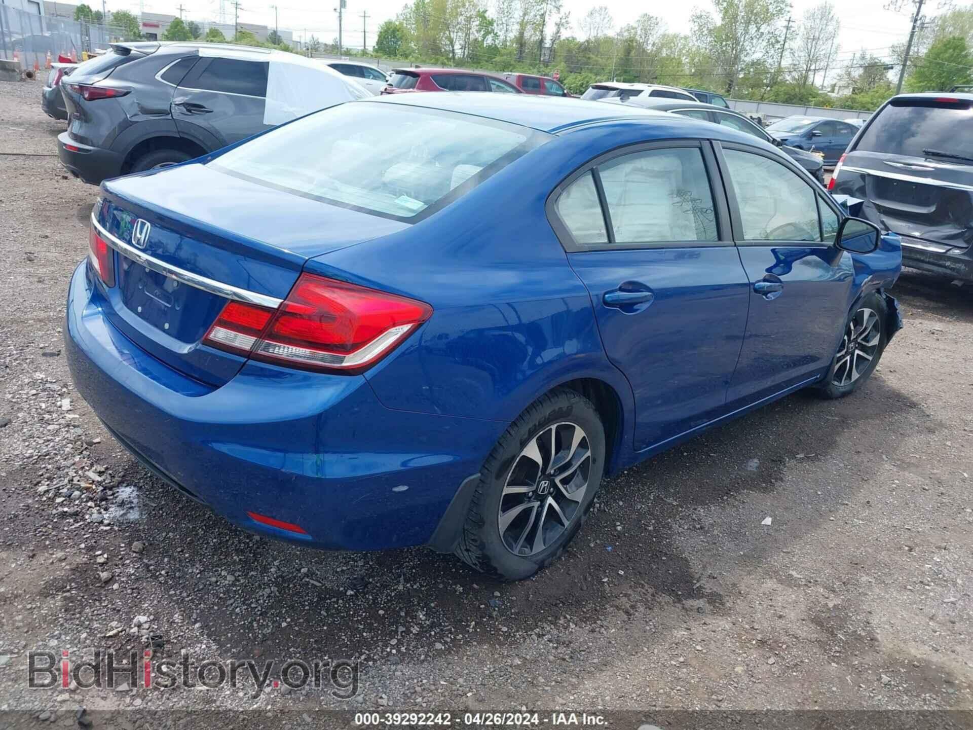 2013 HONDA CIVIC - VIN: 19XFB2F85DE097724 - Фото 4