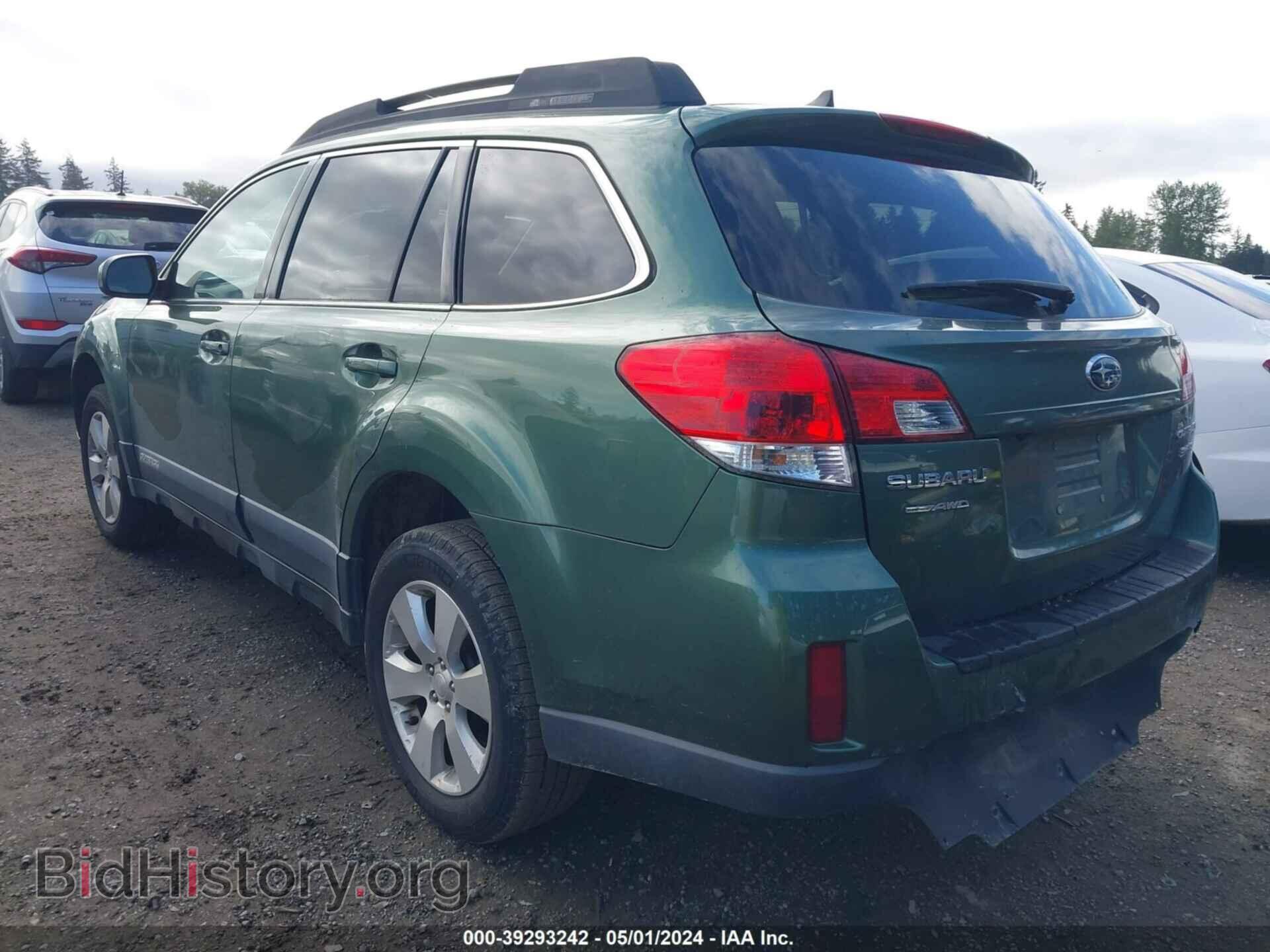 2012 SUBARU OUTBACK - VIN: 4S4BRDHC7C2293629 - Фото 3