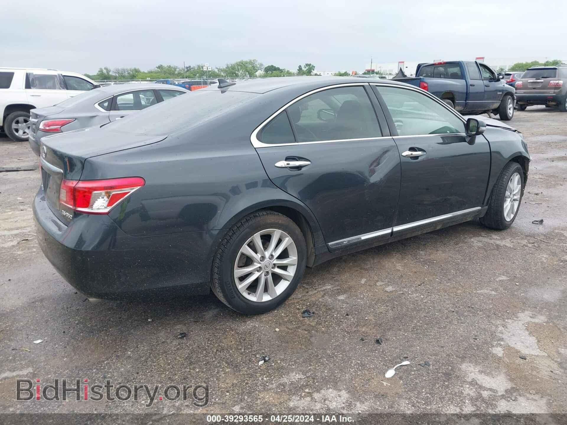 2010 LEXUS ES 350 - VIN: JTHBK1EG7A2391862 - Фото 4