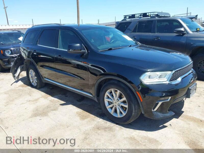 2022 Dodge DURANGO SXT RWD (VIN 1C4RDHAG9NC102411) — photo 1 of 16, IAAI, damage: front & rear
