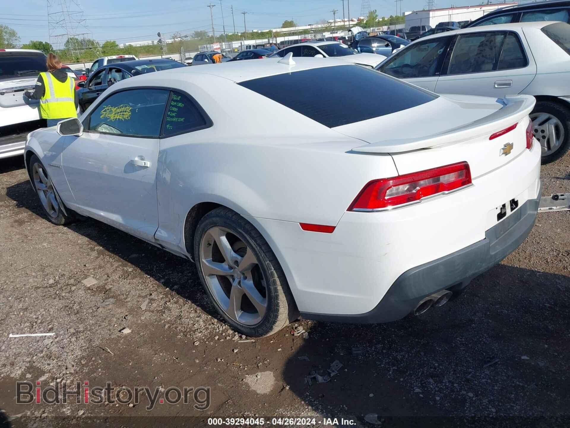 2014 CHEVROLET CAMARO - VIN: 2G1FB1E38E9147590 - Фото 3