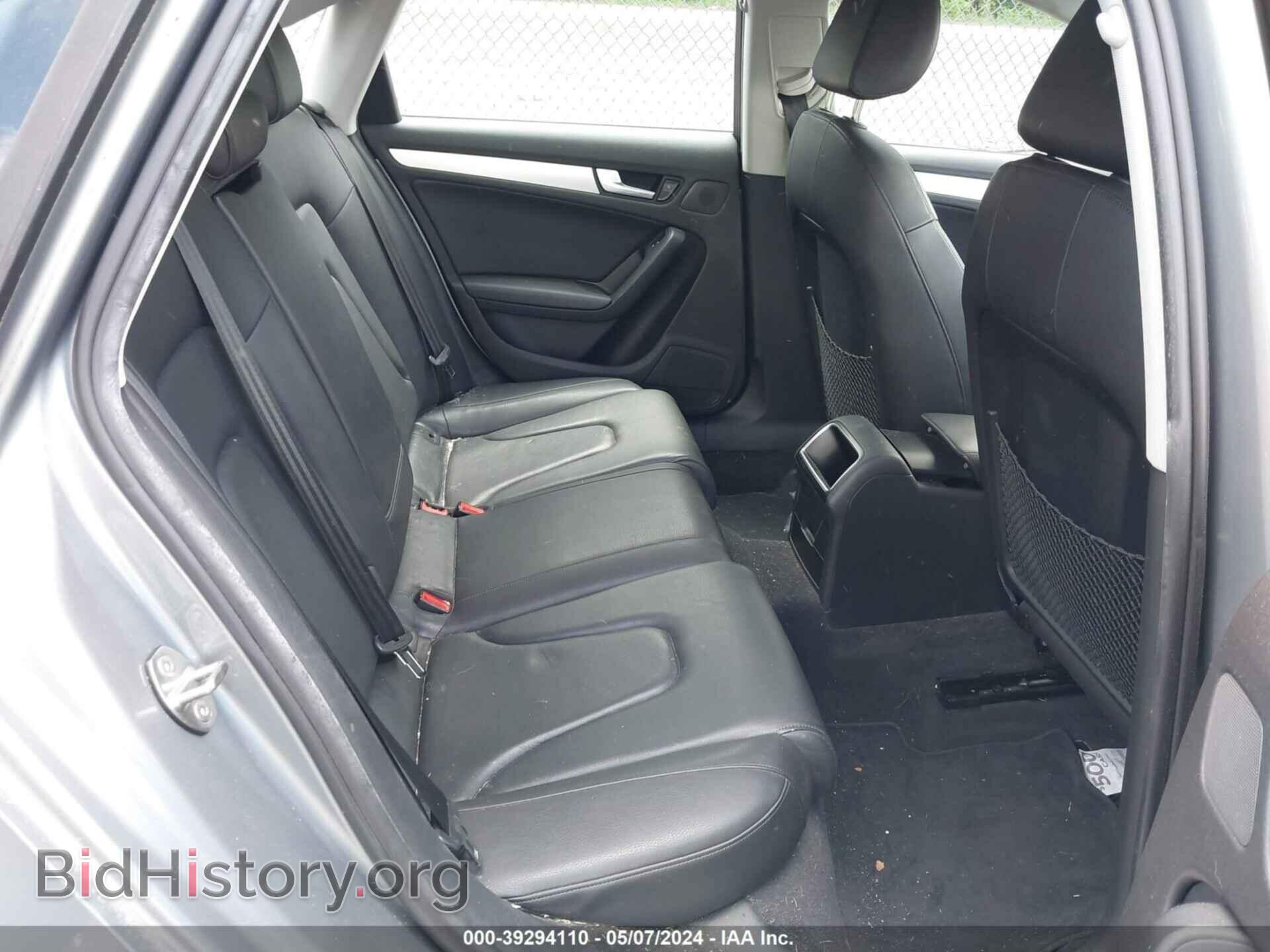2011 AUDI A4 - VIN: WAUBFAFL4BN014839 - Фото 8