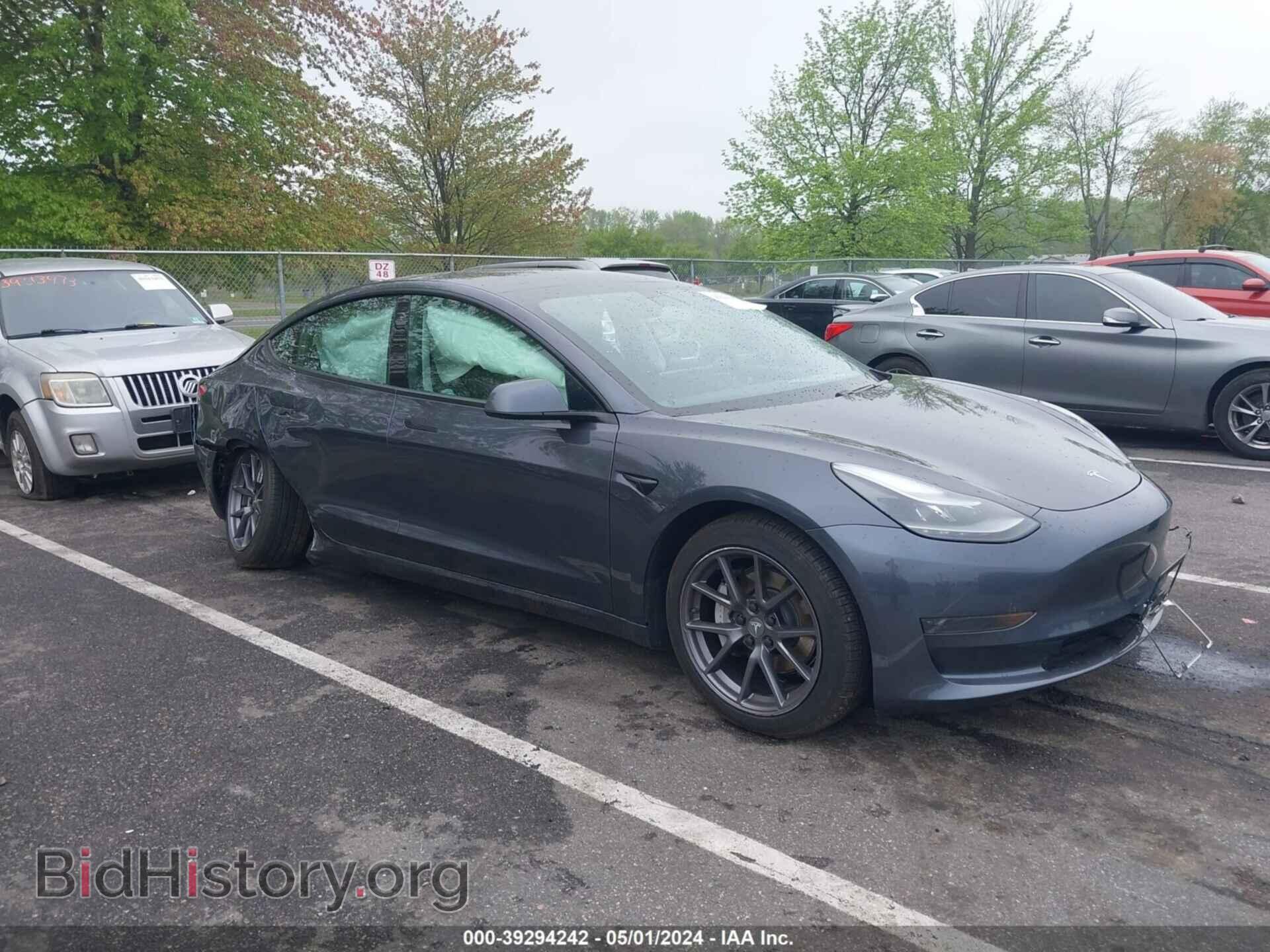 Photo 5YJ3E1EA5MF047005 - TESLA MODEL 3 2021