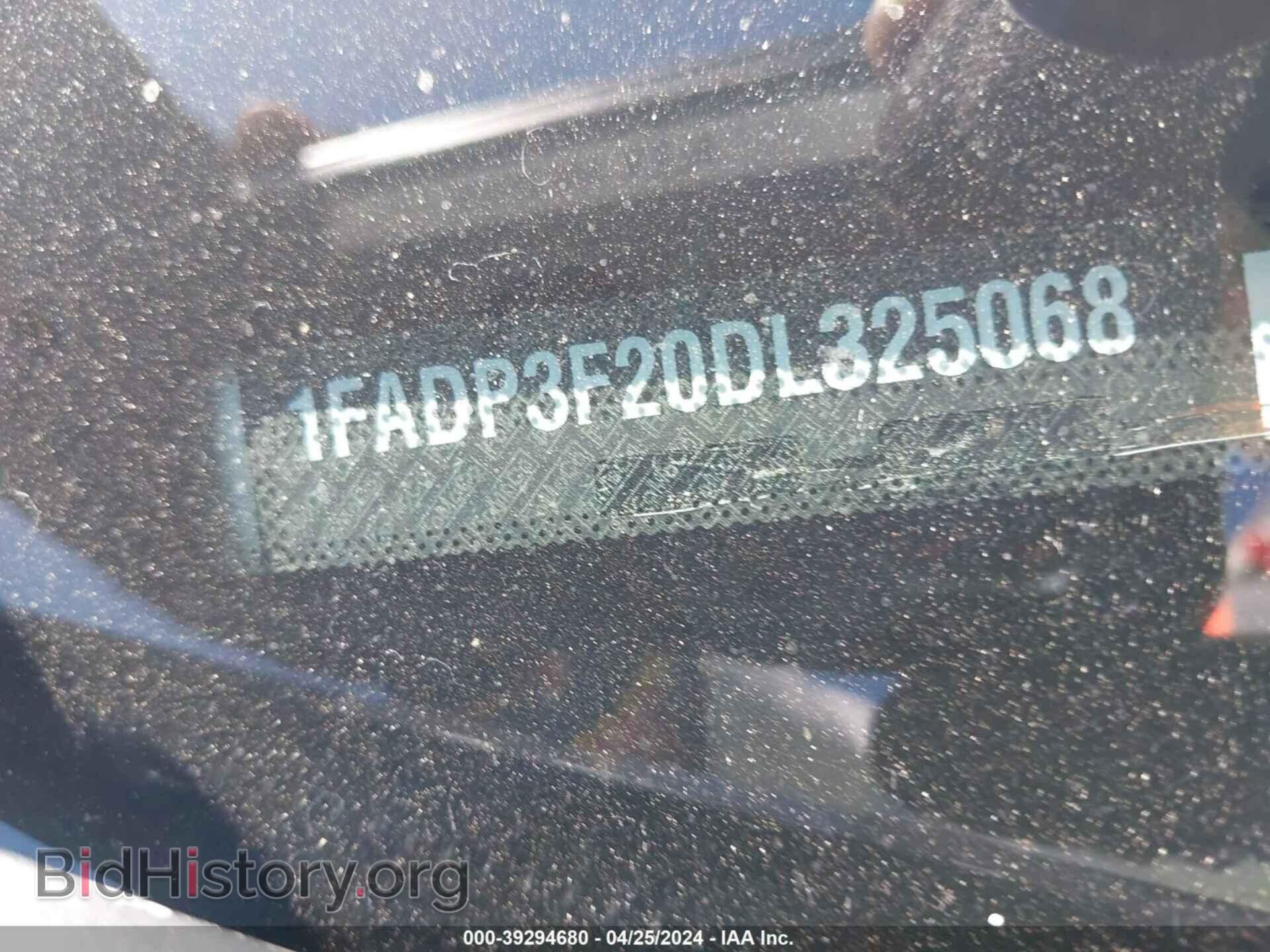 2013 FORD FOCUS - VIN: 1FADP3F20DL325068 - Фото 9