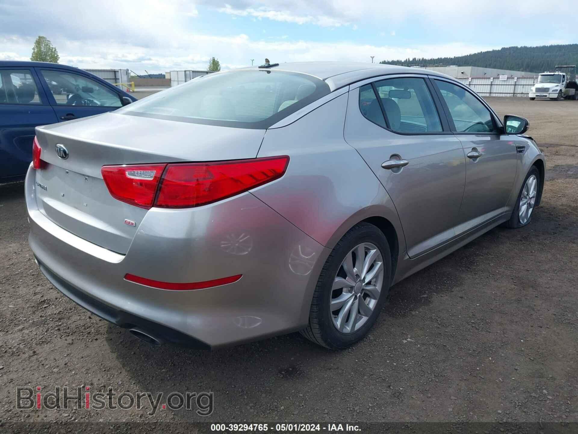 2014 KIA OPTIMA - VIN: 5XXGM4A76EG330205 - Фото 4