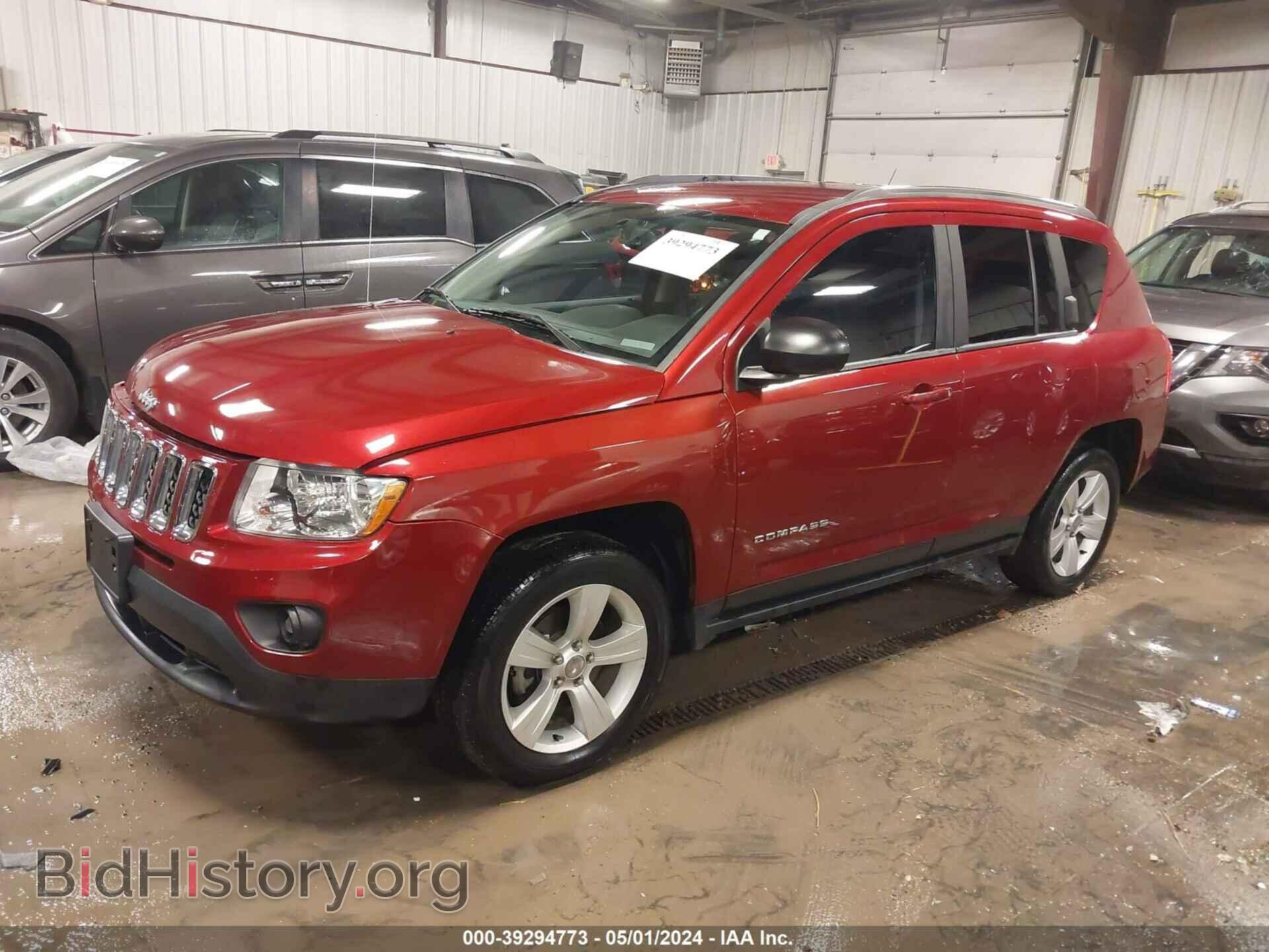 2013 JEEP COMPASS - VIN: 1C4NJDEB5DD263670 - Фото 2