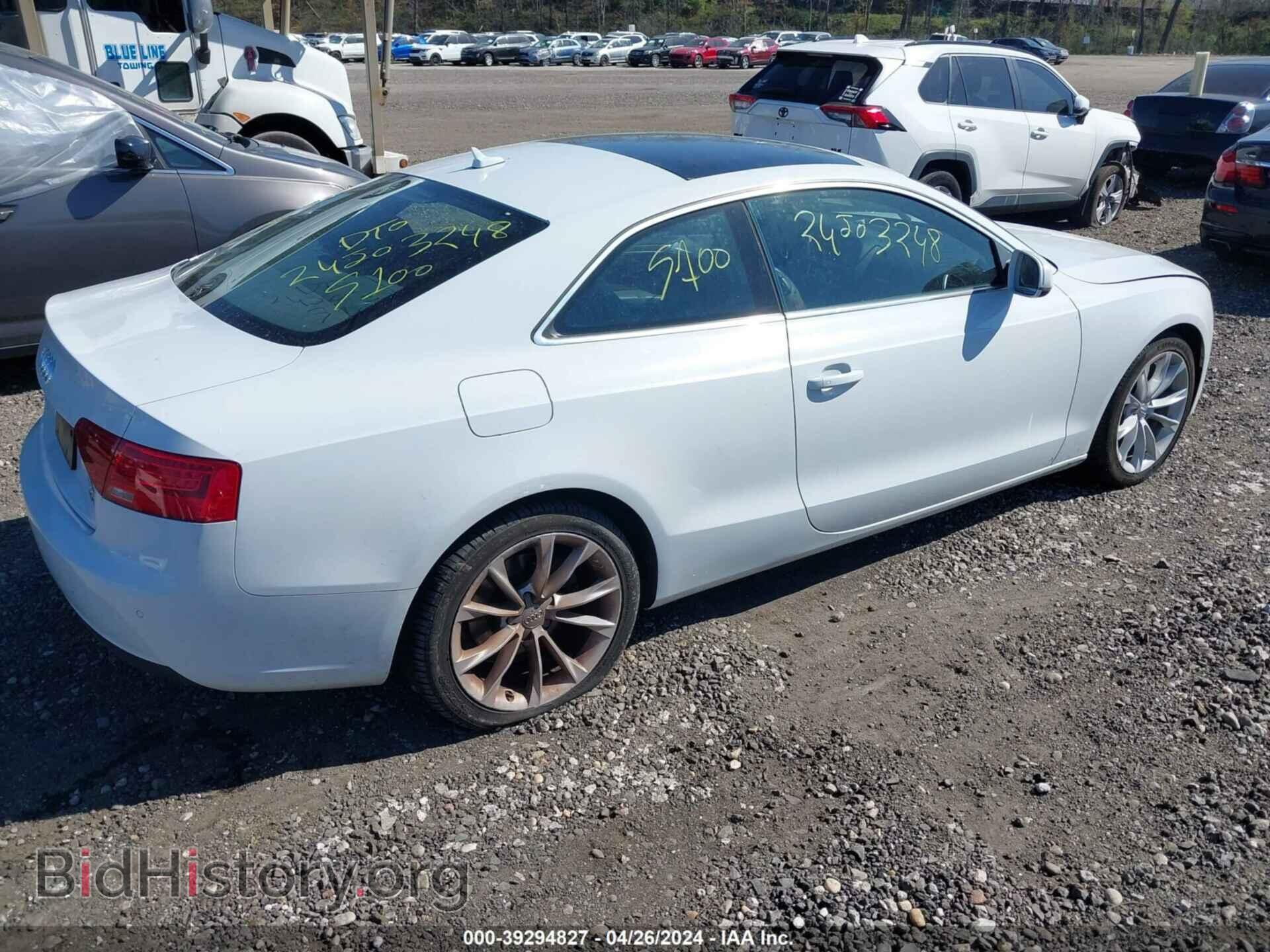 2013 AUDI A5 - VIN: WAULFAFR0DA036579 - Фото 4