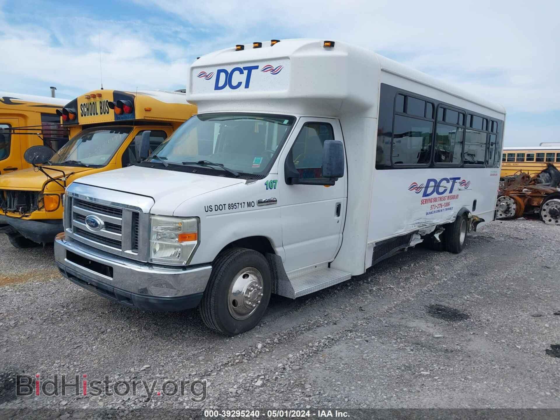 2012 FORD E-450 CUTAWAY - VIN: 1FDXE4FS0CDA21682 - Фото 2