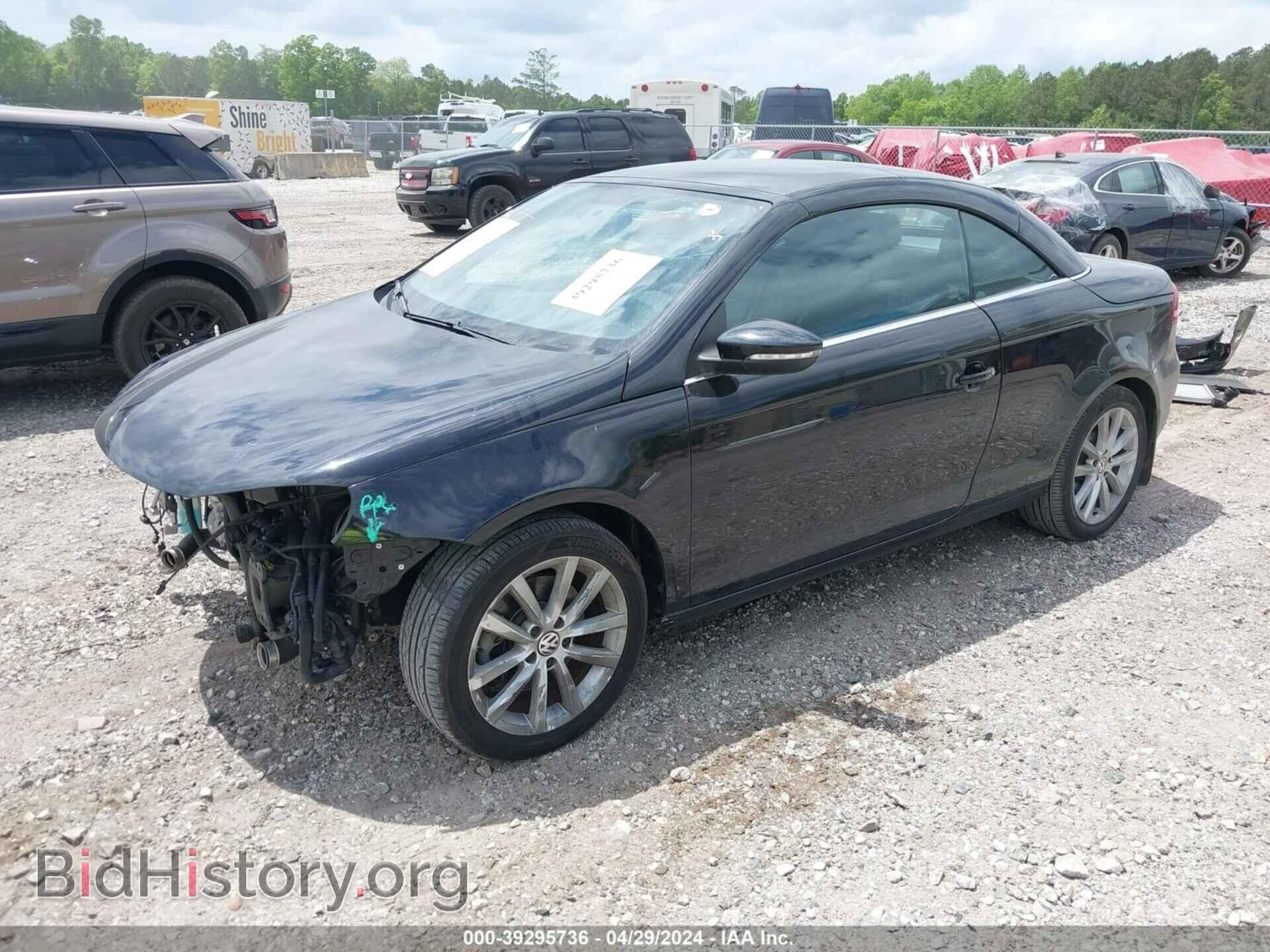2014 VOLKSWAGEN EOS - VIN: WVWBW8AH2EV000764 - Фото 2