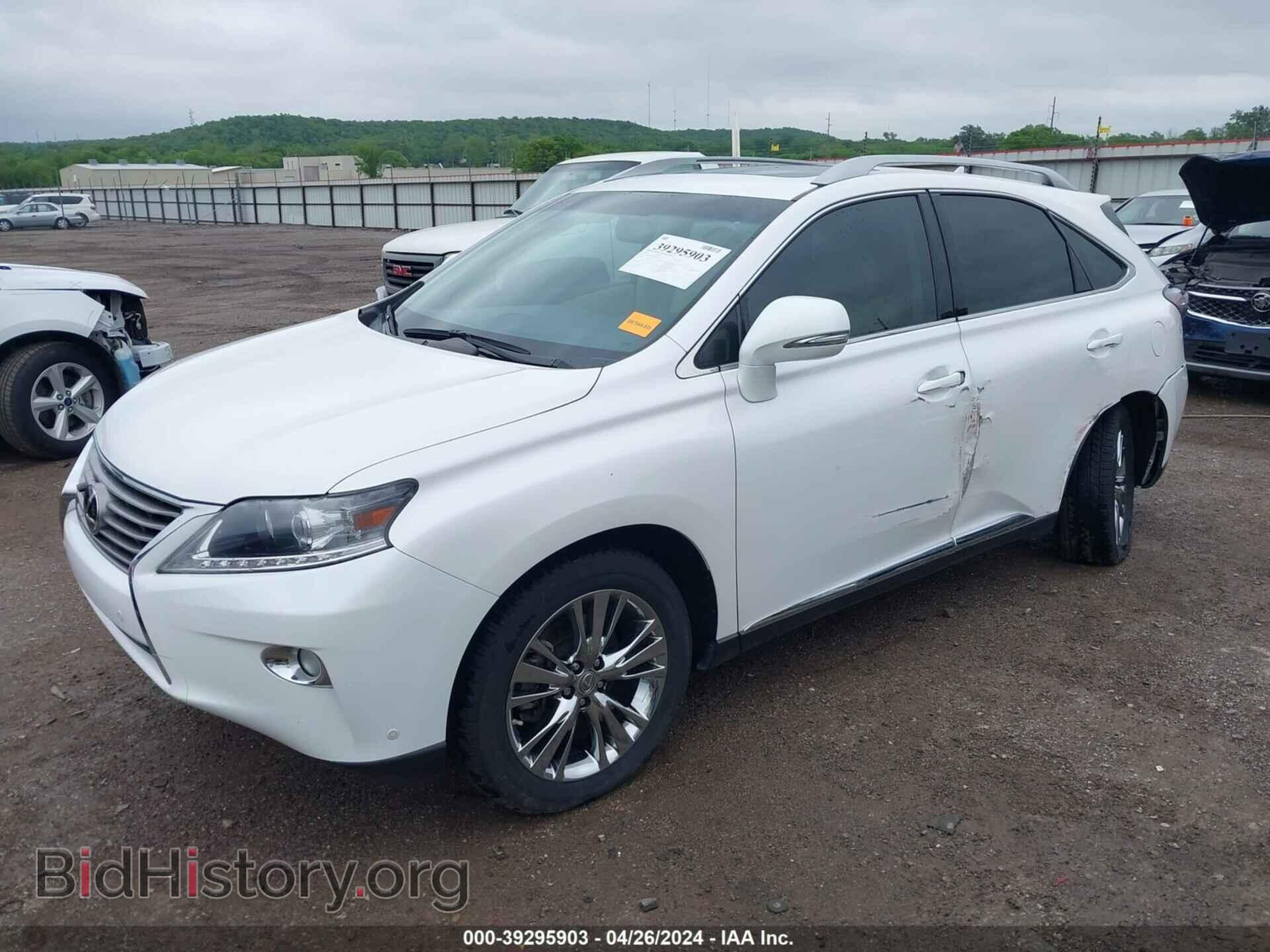 2013 LEXUS RX 350 - VIN: 2T2BK1BA8DC209444 - Фото 2